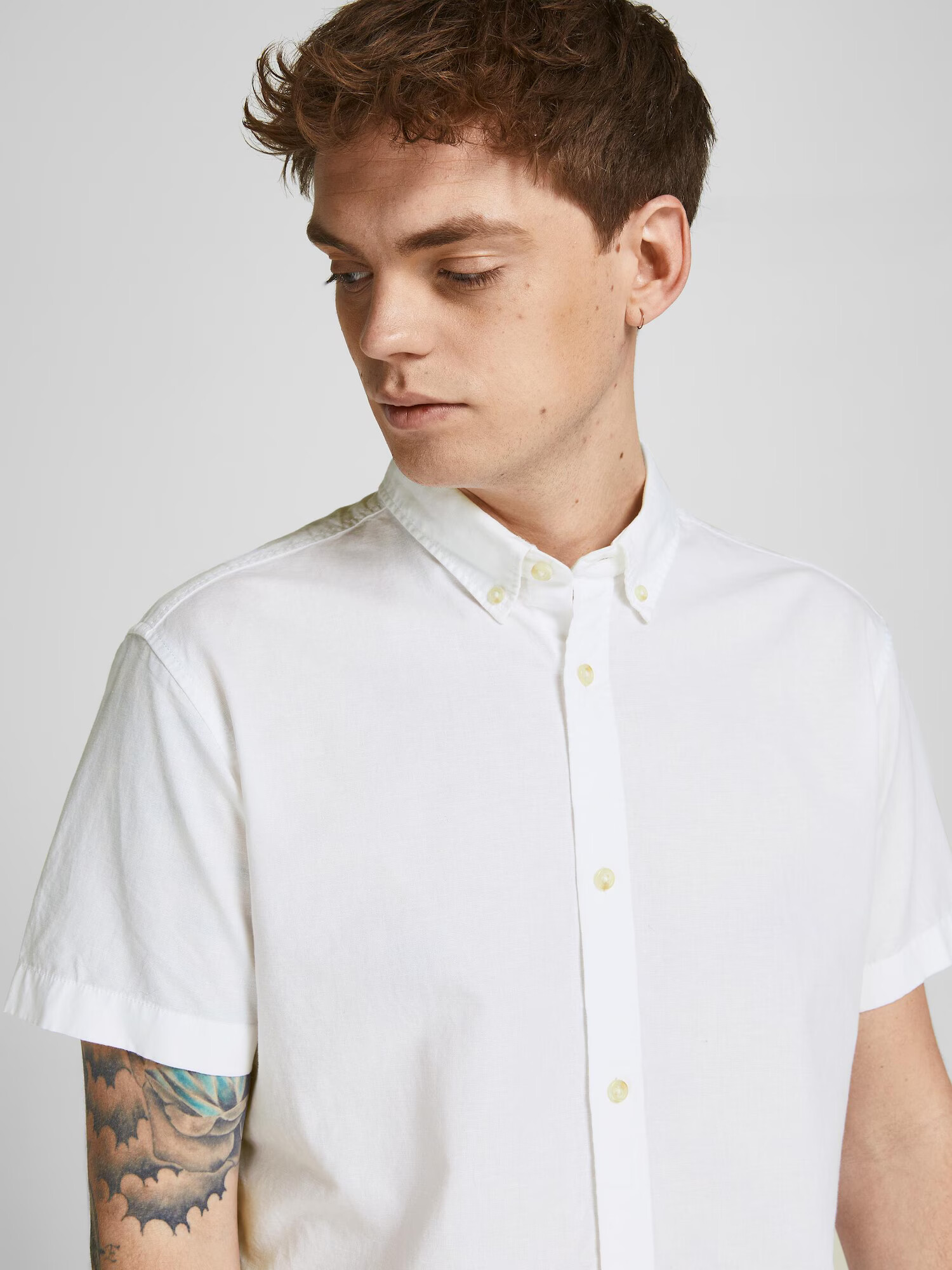 JACK & JONES Cămașă 'Summer' alb - Pled.ro