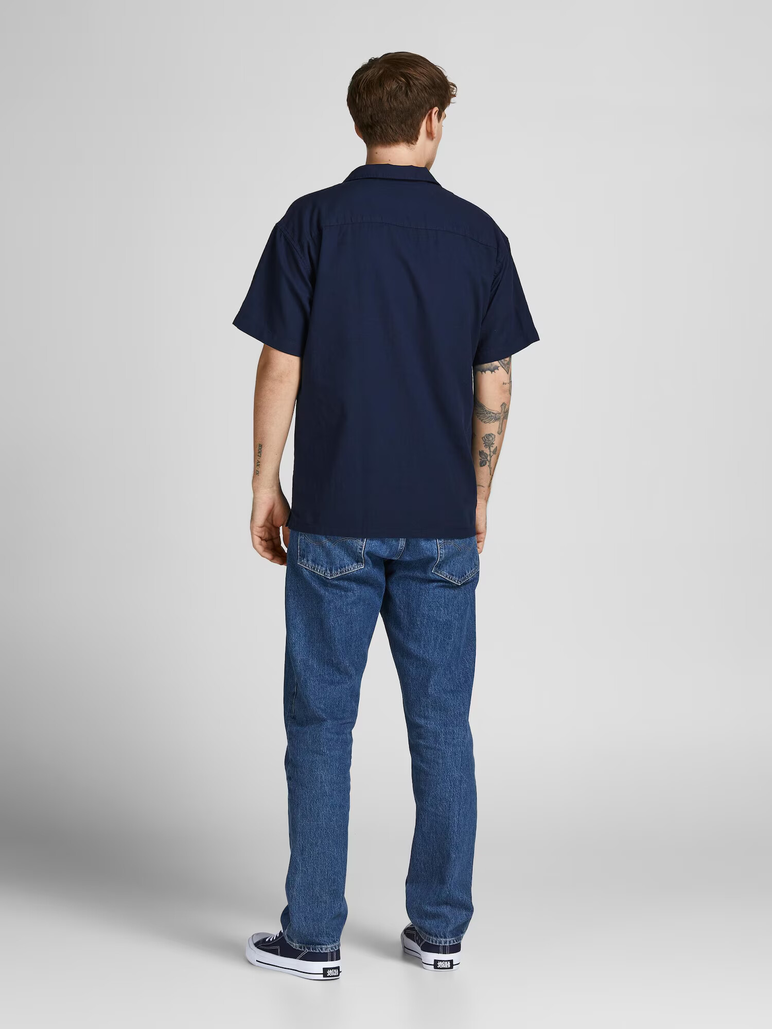 JACK & JONES Cămașă 'Summer' bleumarin - Pled.ro