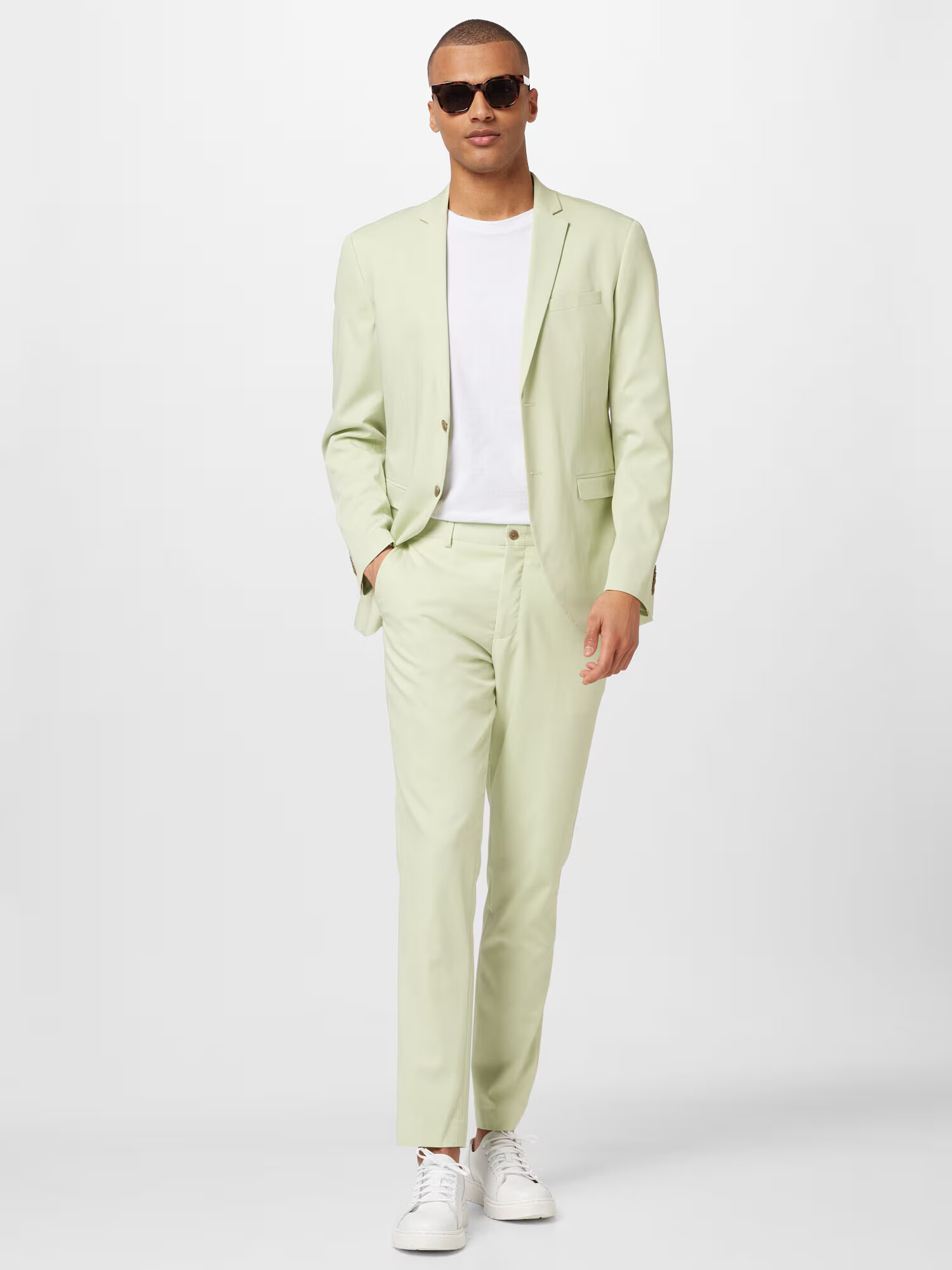 JACK & JONES Costum 'FRANCO' verde pastel - Pled.ro