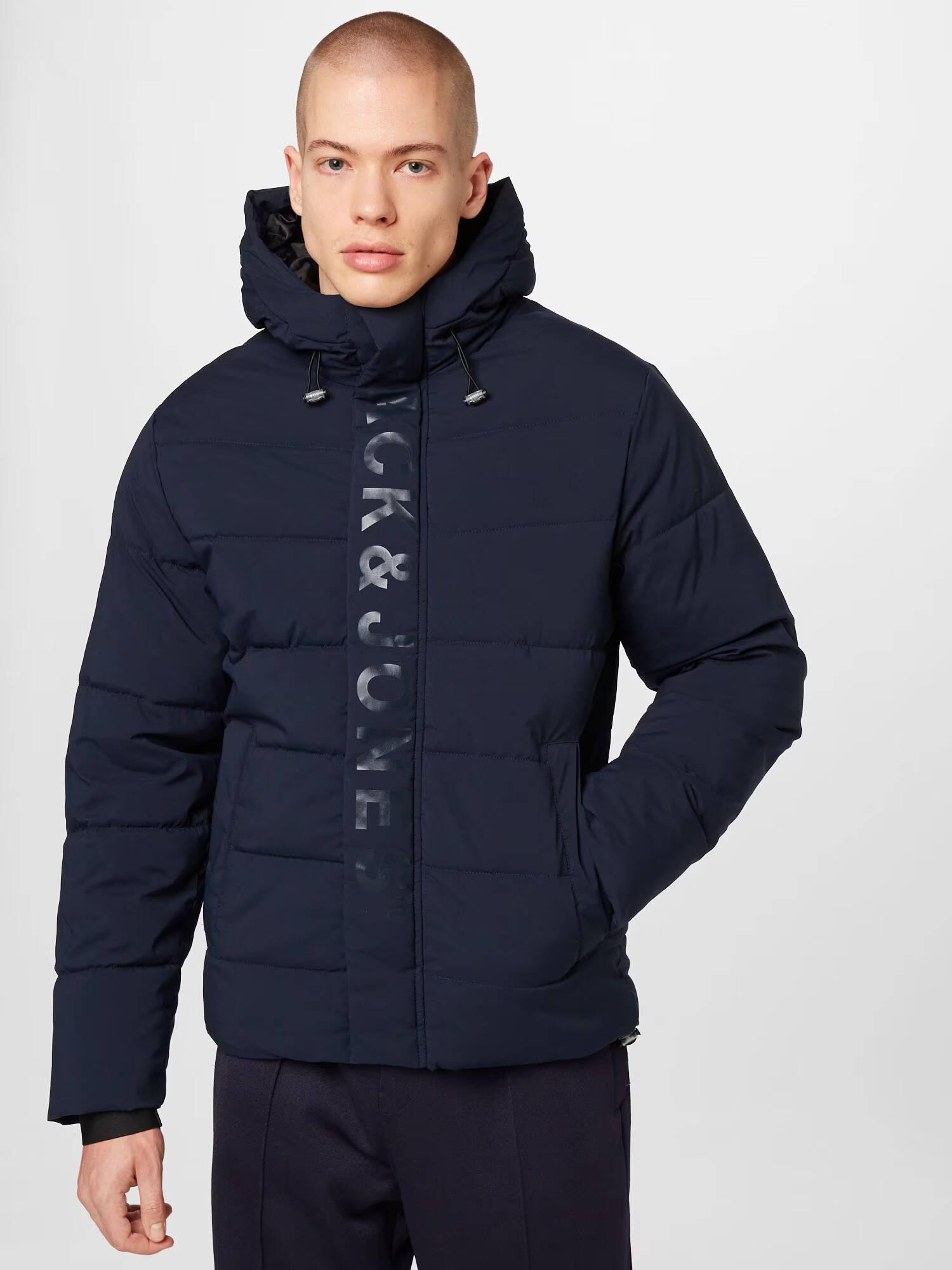 JACK & JONES Geacă de iarnă bleumarin - Pled.ro