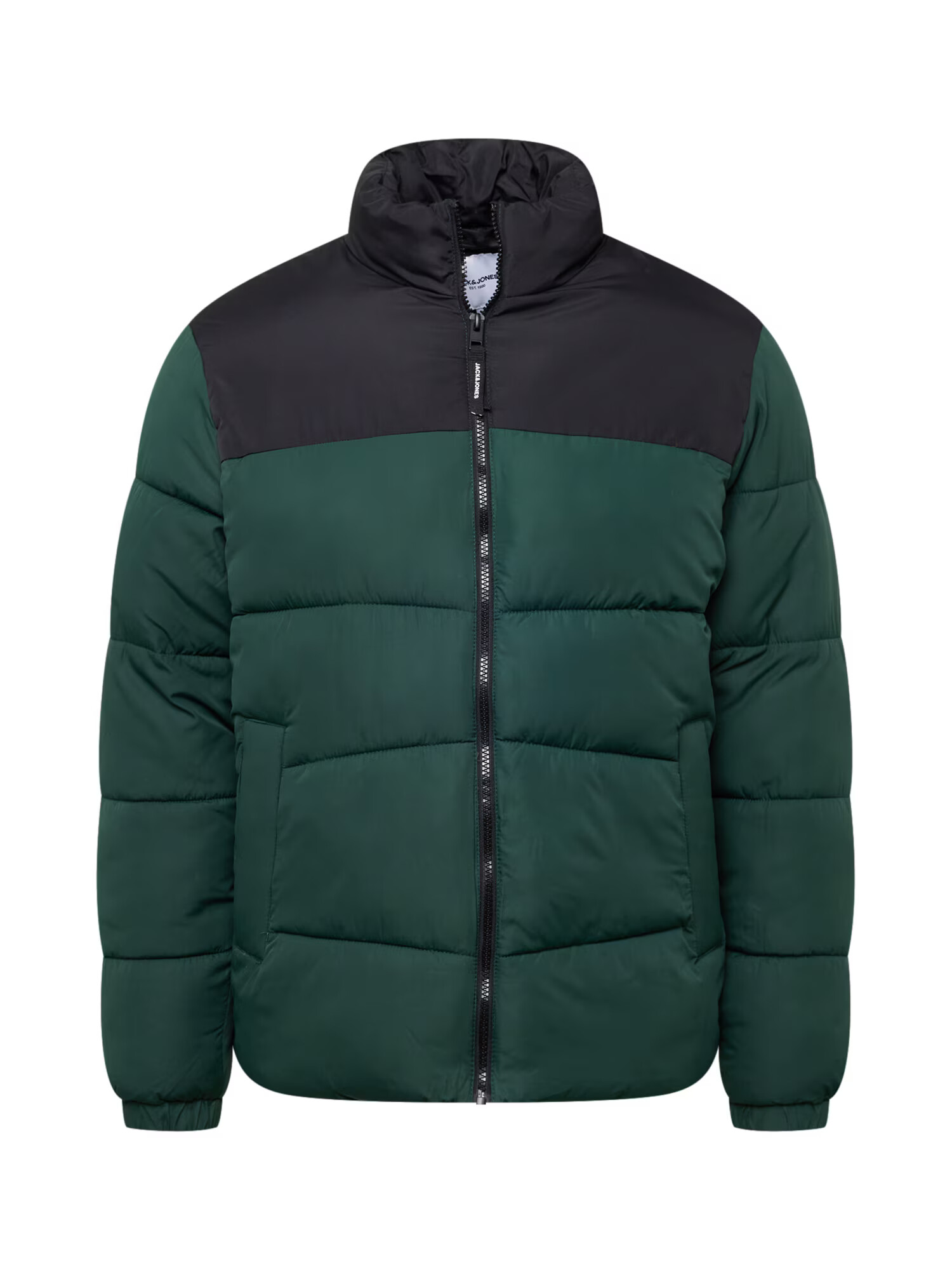 JACK & JONES Geacă de iarnă 'CHILI' verde închis / negru - Pled.ro