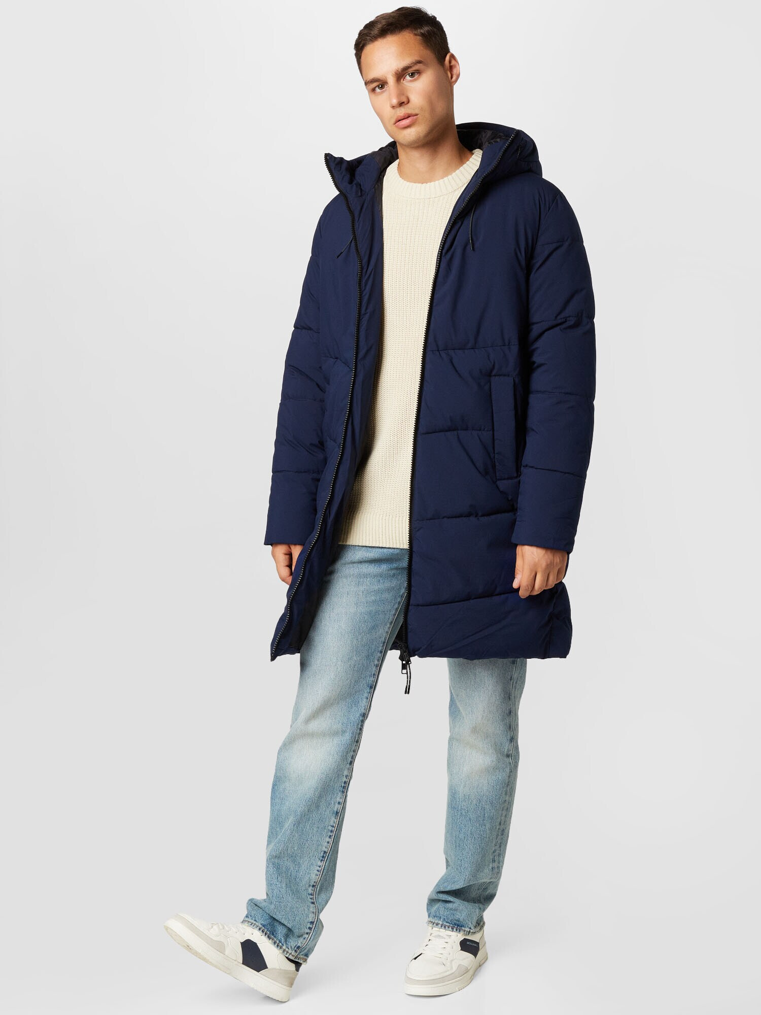 JACK & JONES Geacă de iarnă 'COPENHAGEN' bleumarin - Pled.ro