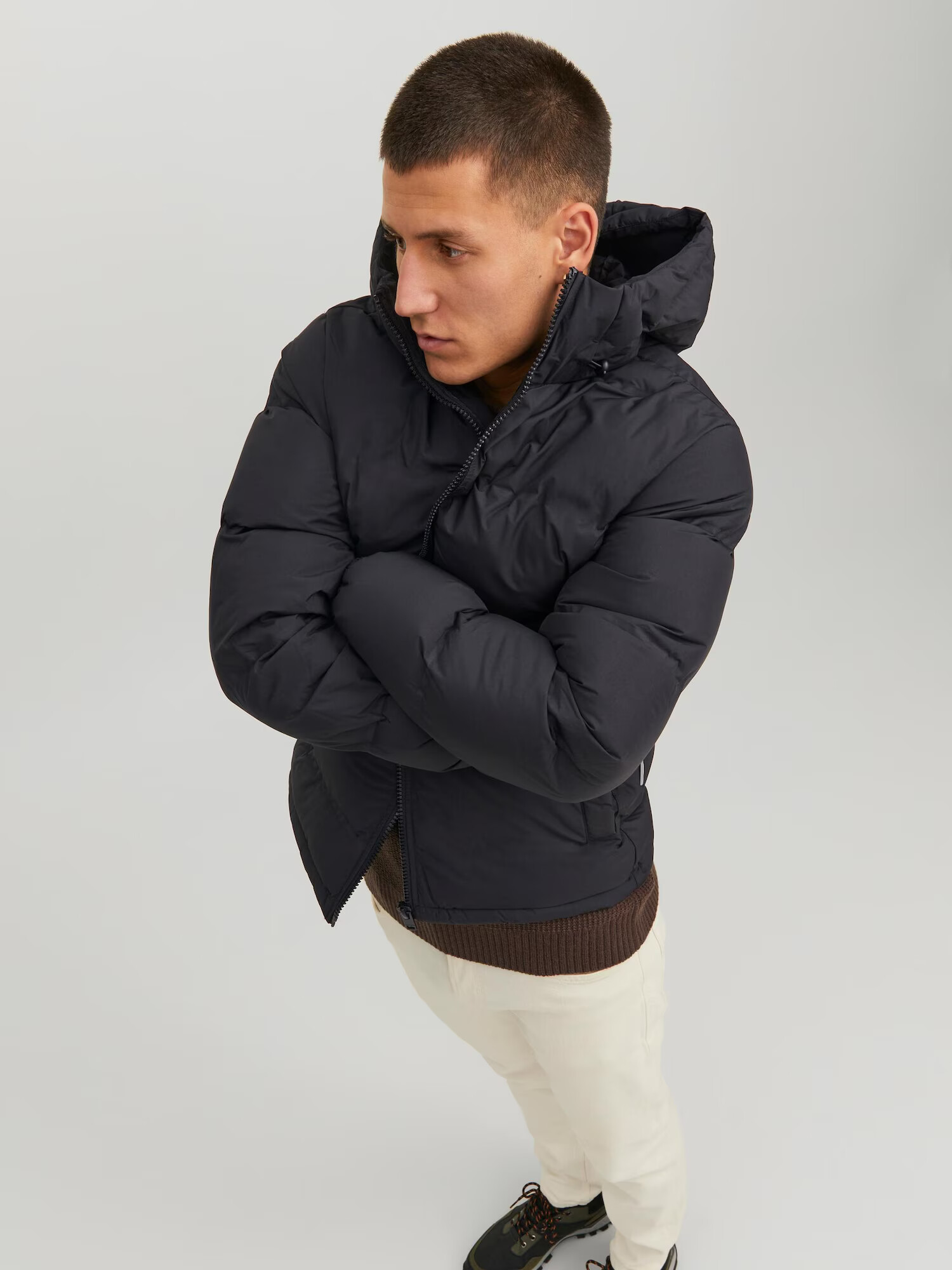 JACK & JONES Geacă de iarnă negru - Pled.ro