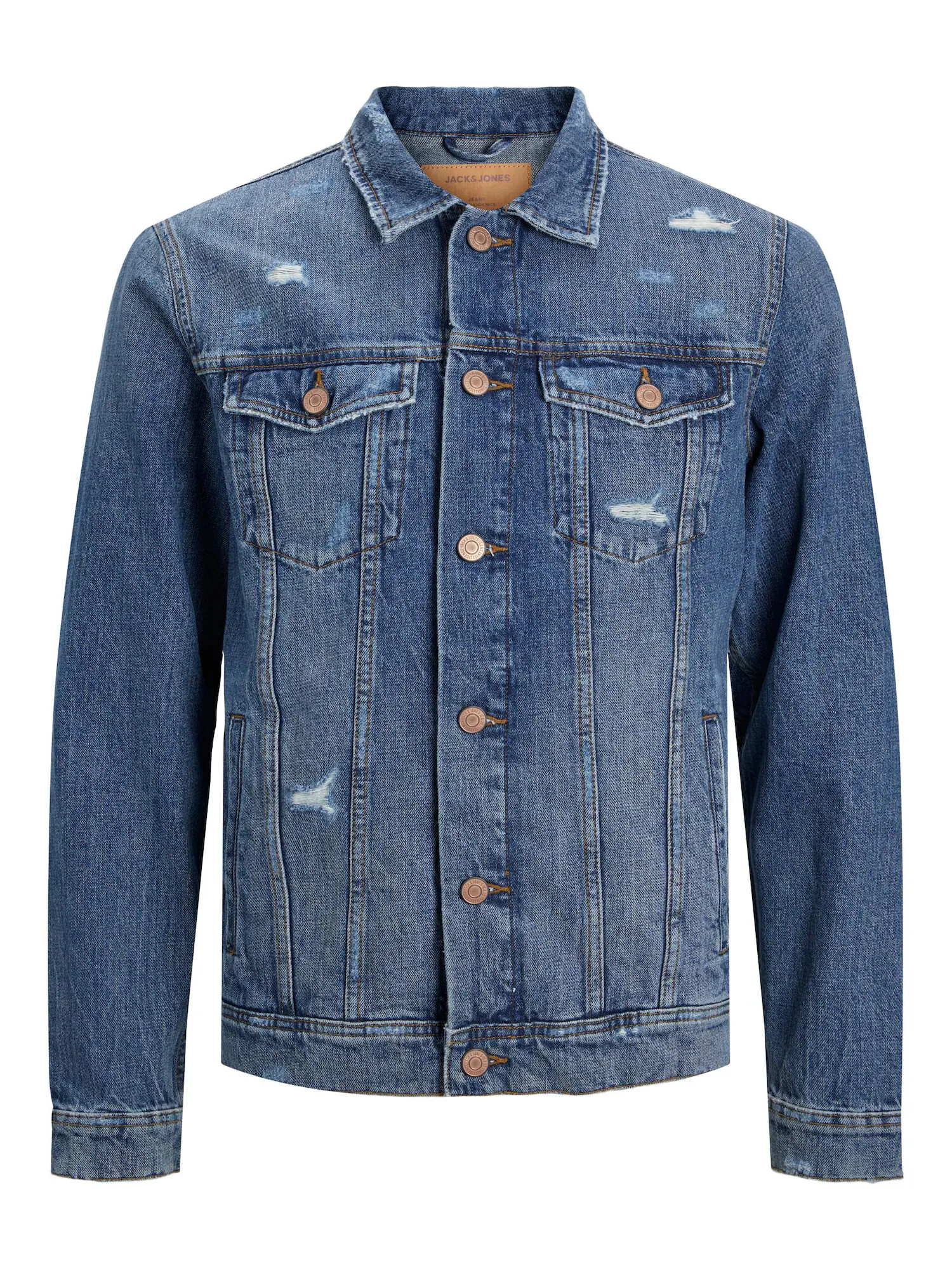 JACK & JONES Geacă de primăvară-toamnă albastru / albastru denim - Pled.ro