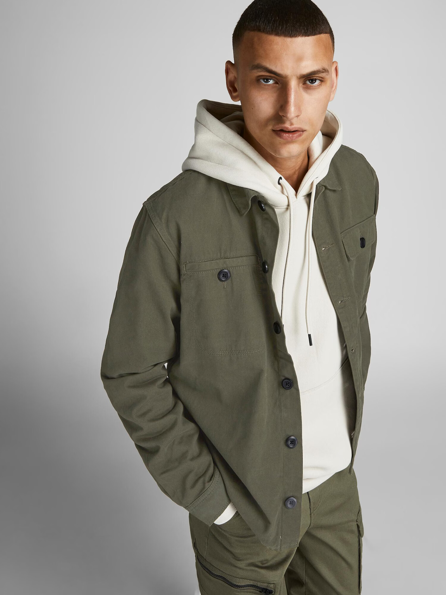 JACK & JONES Geacă de primăvară-toamnă 'Ben' verde închis - Pled.ro