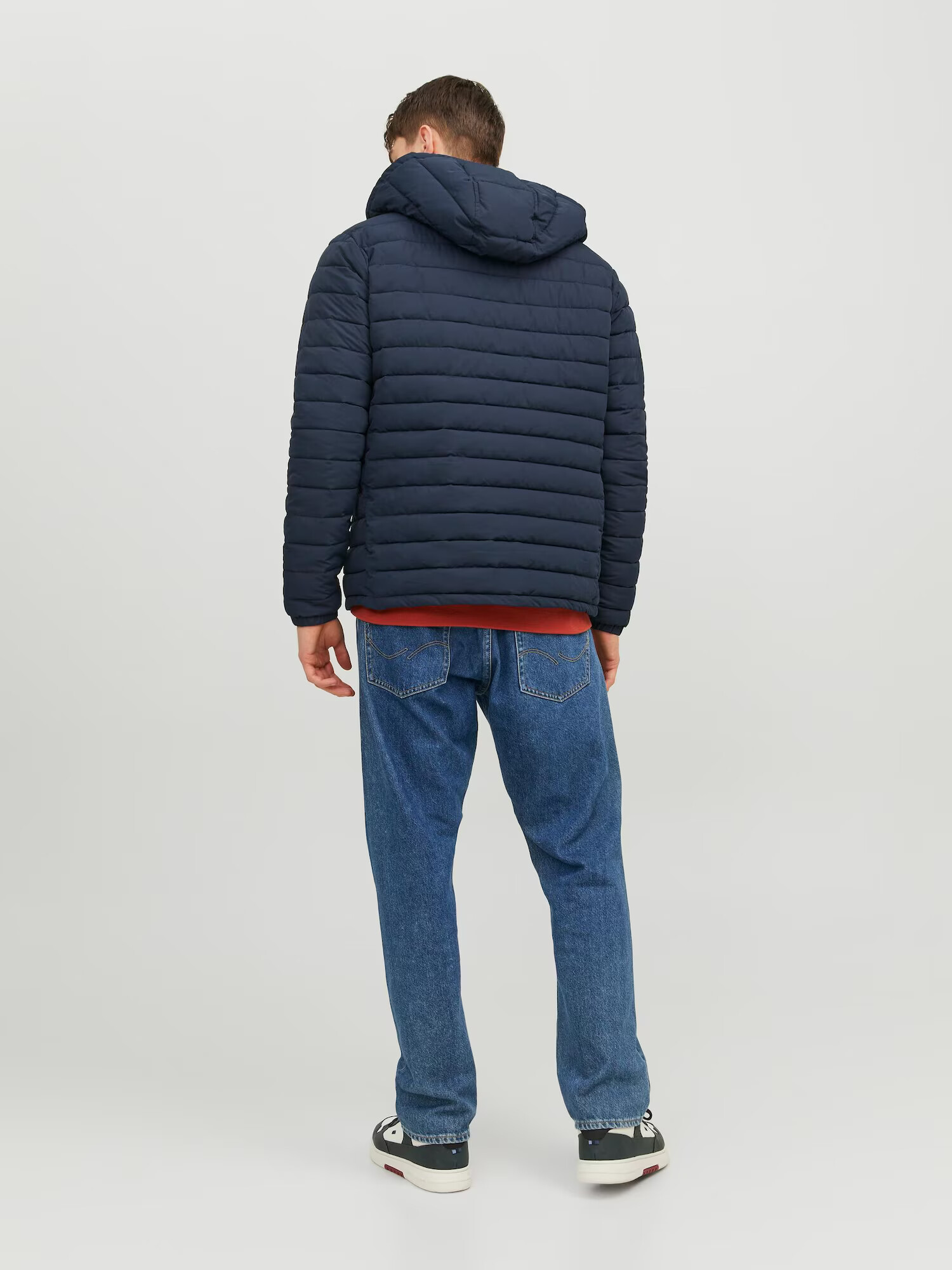 JACK & JONES Geacă de primăvară-toamnă bleumarin - Pled.ro