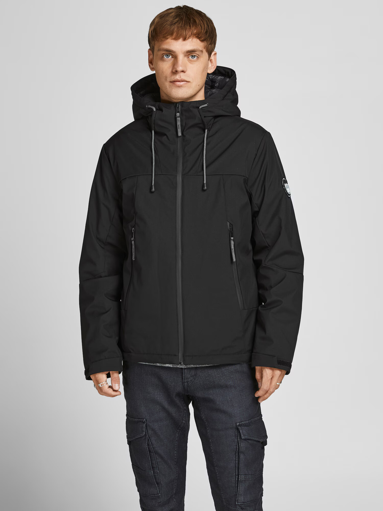 JACK & JONES Geacă de primăvară-toamnă 'Dexter' negru - Pled.ro