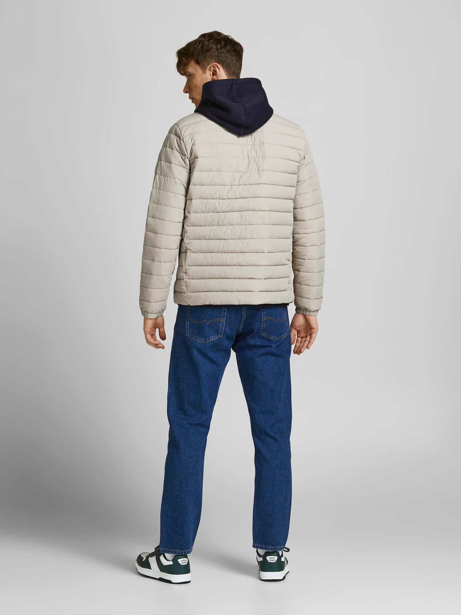 JACK & JONES Geacă de primăvară-toamnă bej deschis - Pled.ro