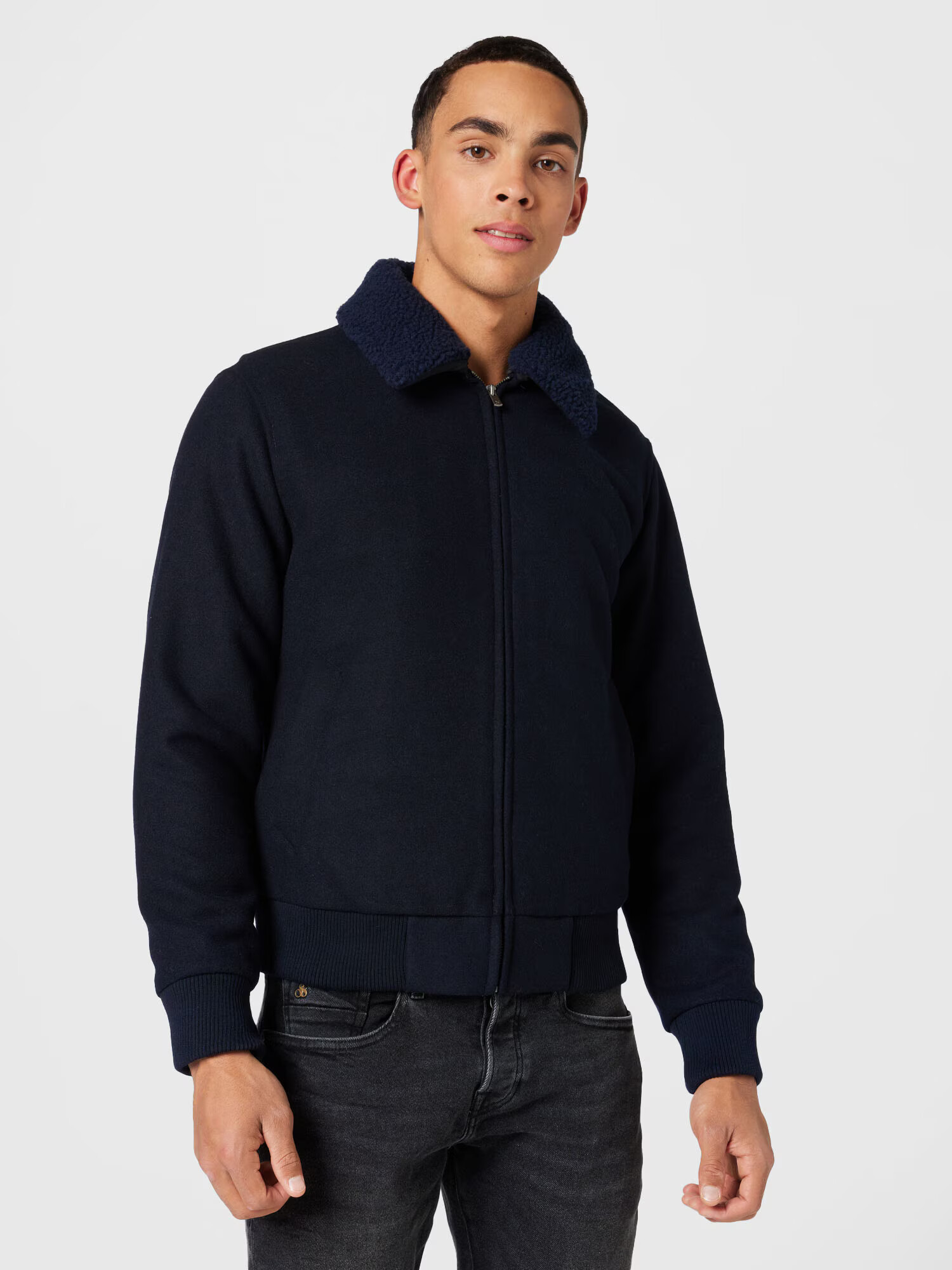 JACK & JONES Geacă de primăvară-toamnă 'KEITH' bleumarin - Pled.ro