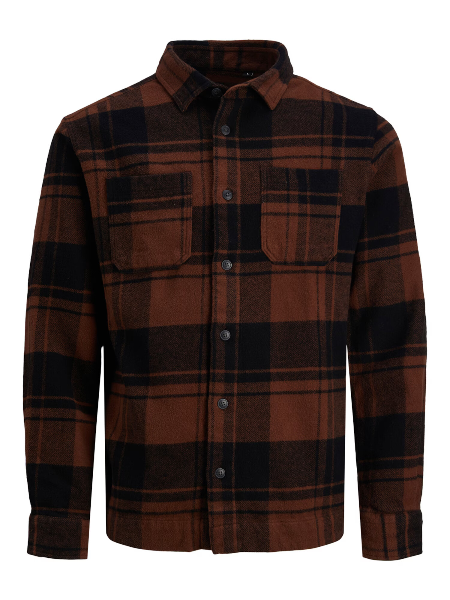 JACK & JONES Geacă de primăvară-toamnă 'Logan' maro caramel / negru - Pled.ro