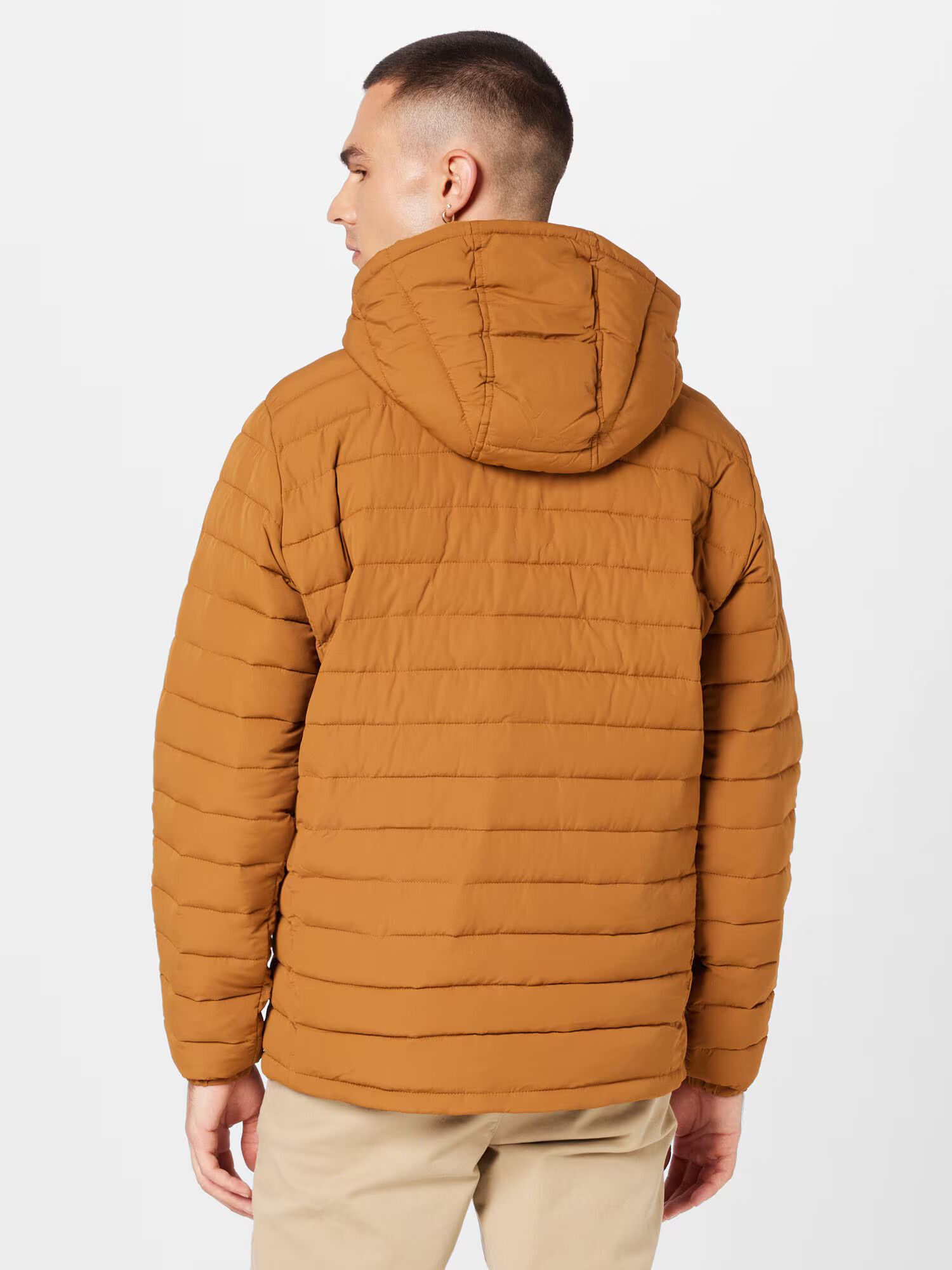 JACK & JONES Geacă de primăvară-toamnă maro caramel - Pled.ro