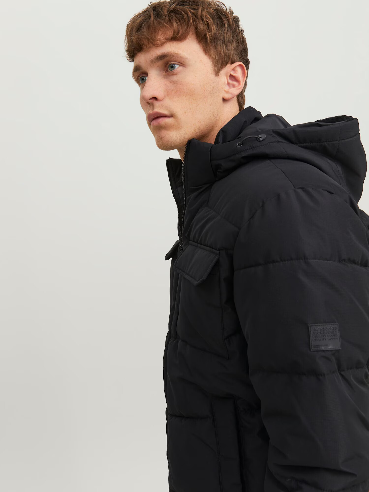 JACK & JONES Geacă de iarnă 'Mason' negru - Pled.ro