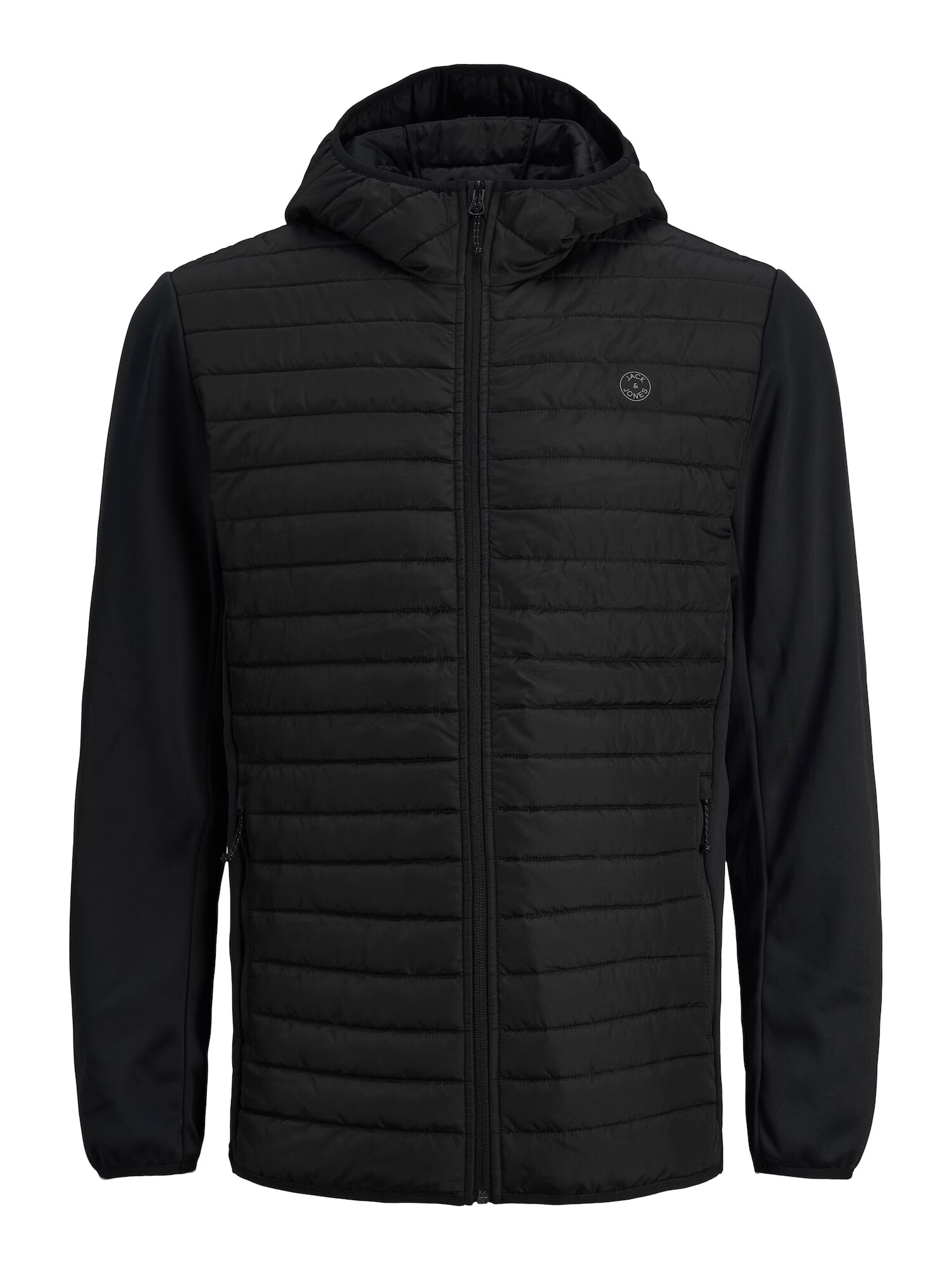 JACK & JONES Geacă de primăvară-toamnă negru - Pled.ro