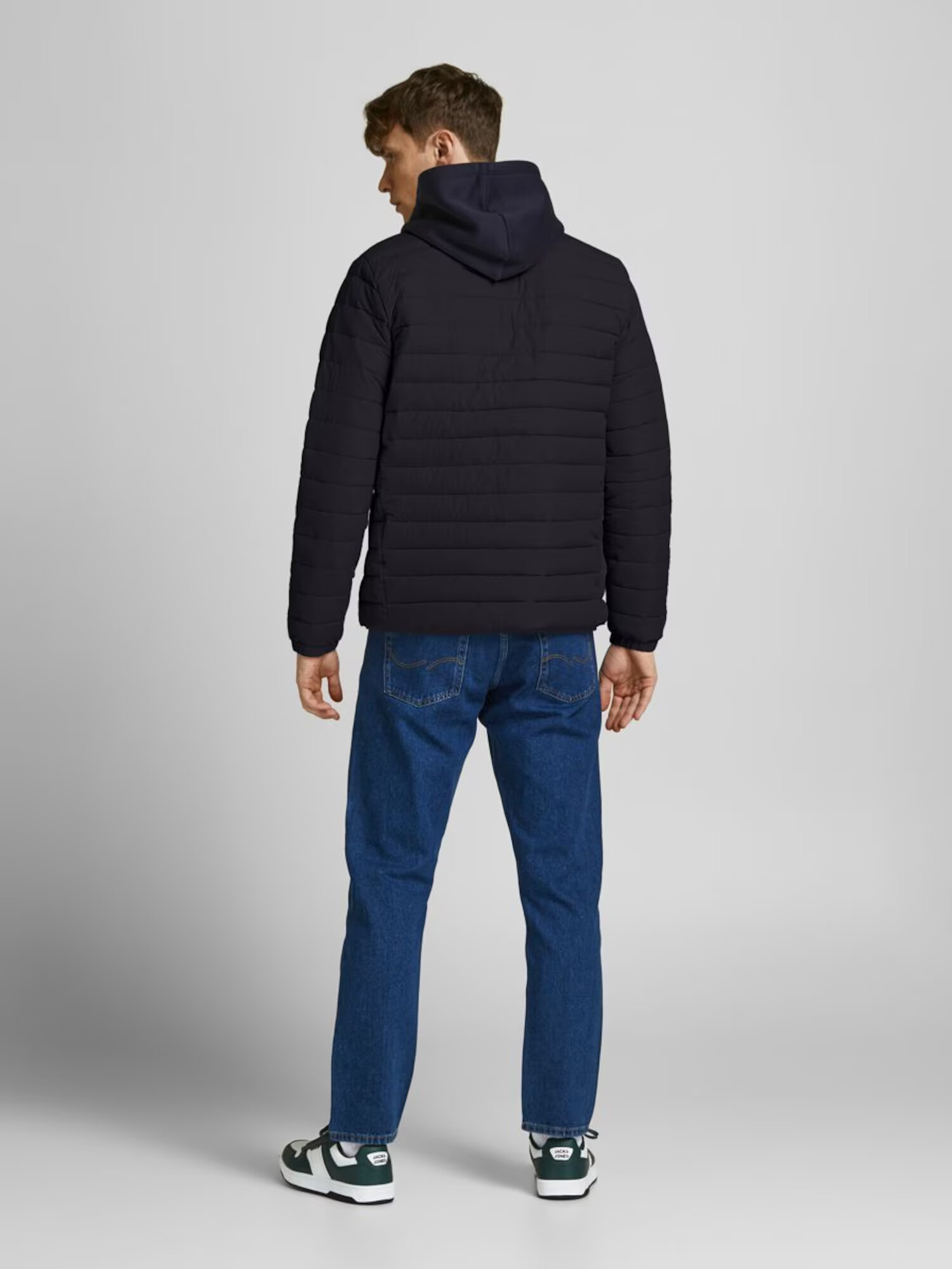 JACK & JONES Geacă de primăvară-toamnă negru - Pled.ro