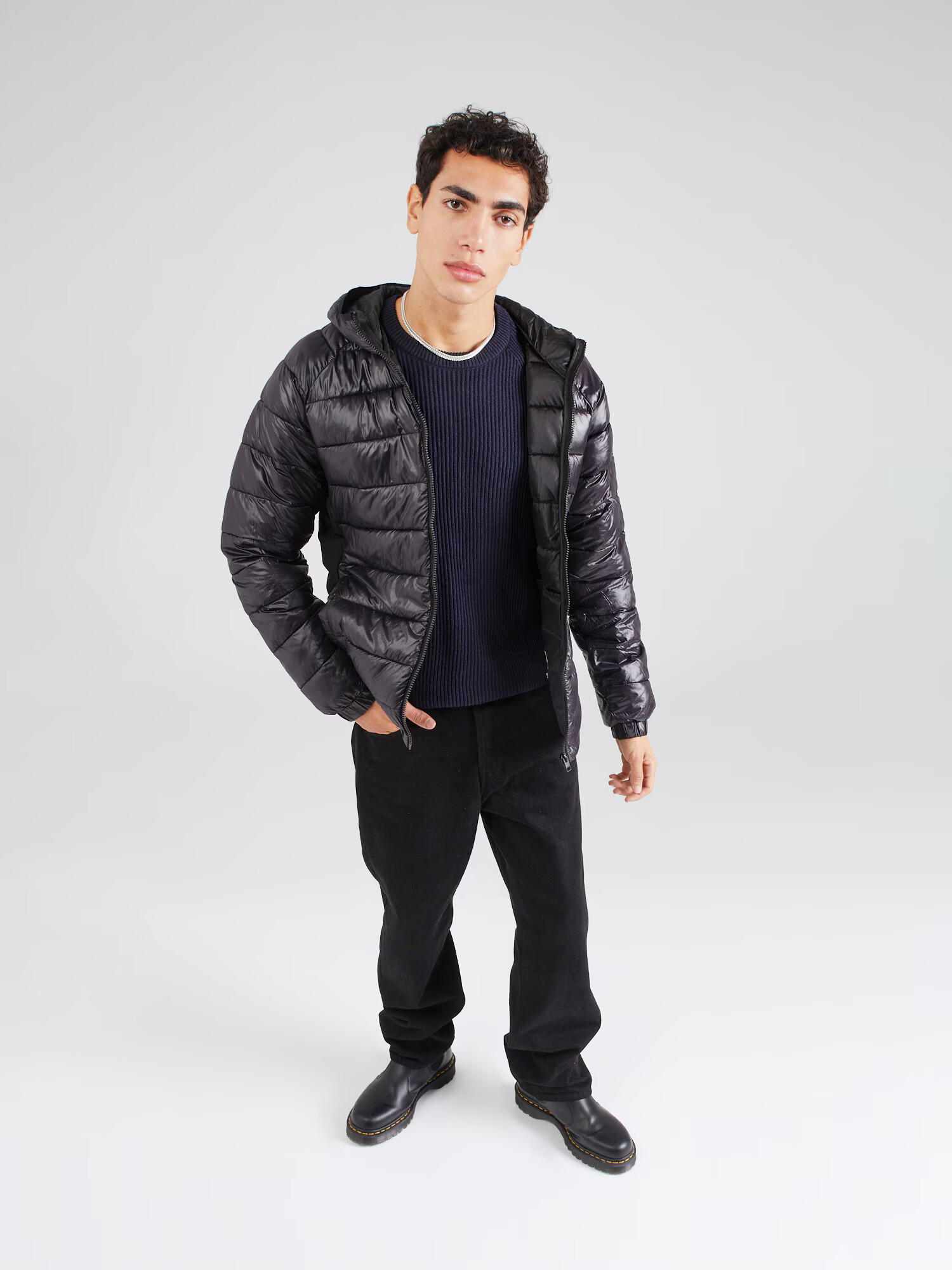 JACK & JONES Geacă de primăvară-toamnă 'TRACE' negru - Pled.ro