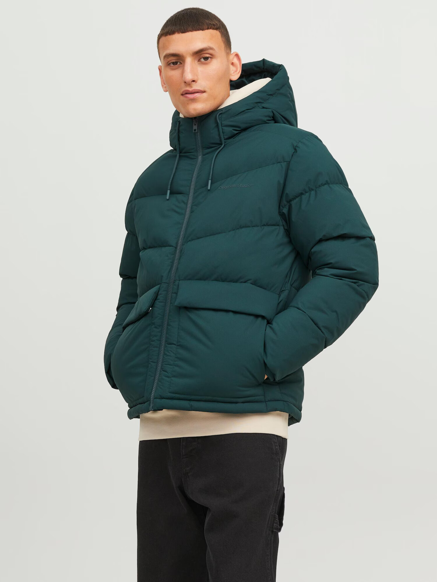 JACK & JONES Geacă de primăvară-toamnă 'Vesterbro' verde închis - Pled.ro