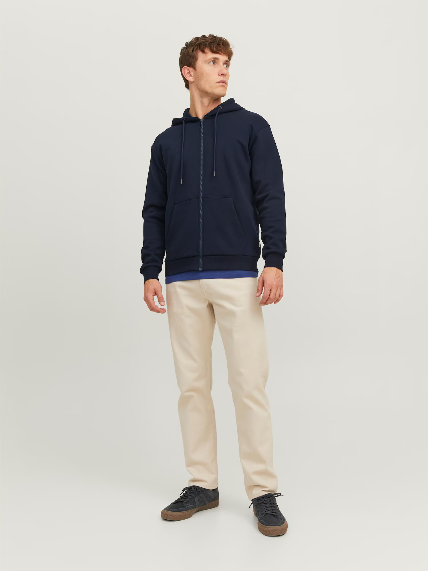 JACK & JONES Hanorac 'BRADLEY' bleumarin - Pled.ro