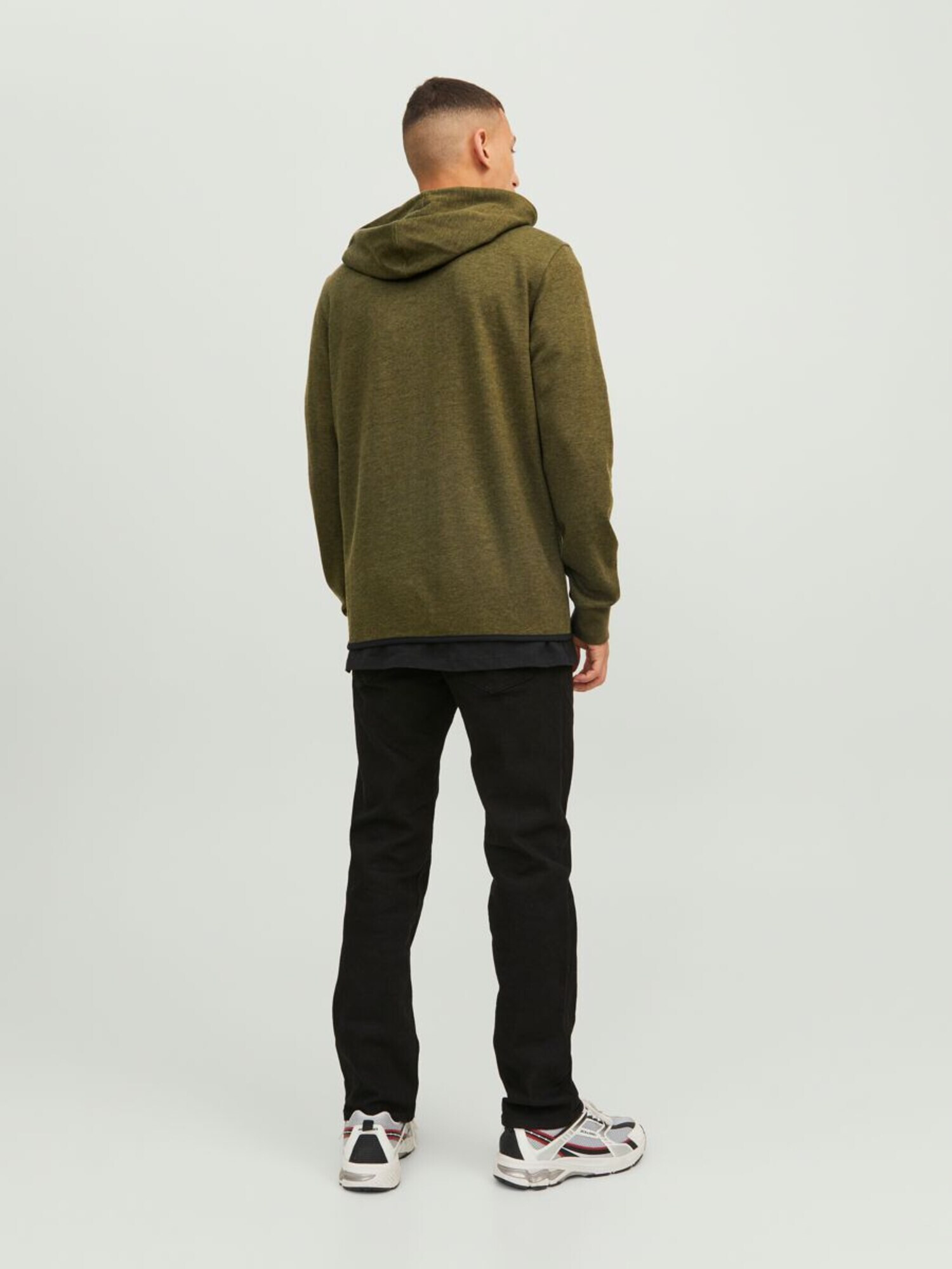 JACK & JONES Hanorac verde - Pled.ro