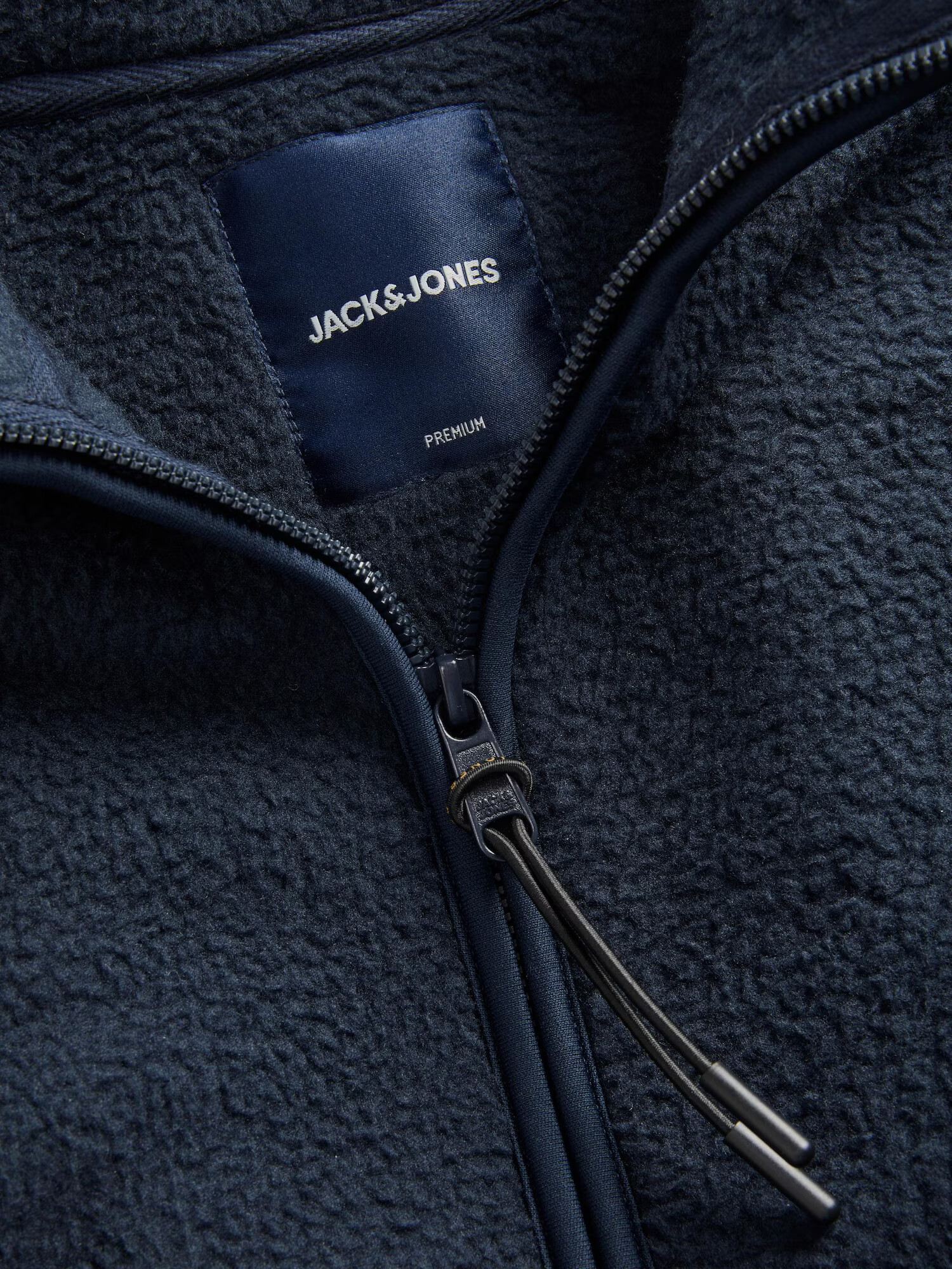 JACK & JONES Jachetă fleece 'Baker' albastru noapte - Pled.ro