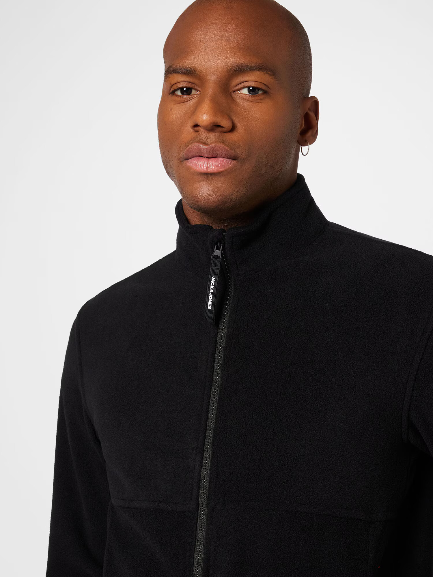 JACK & JONES Jachetă fleece 'POWER' negru - Pled.ro