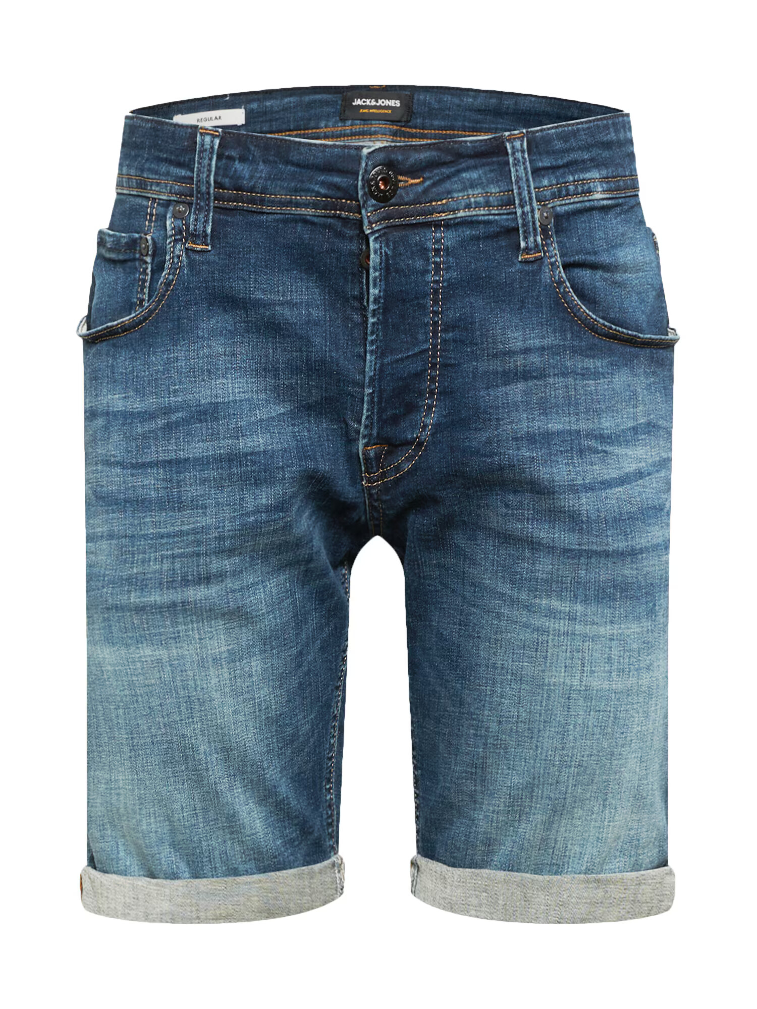 JACK & JONES Jeans albastru denim - Pled.ro