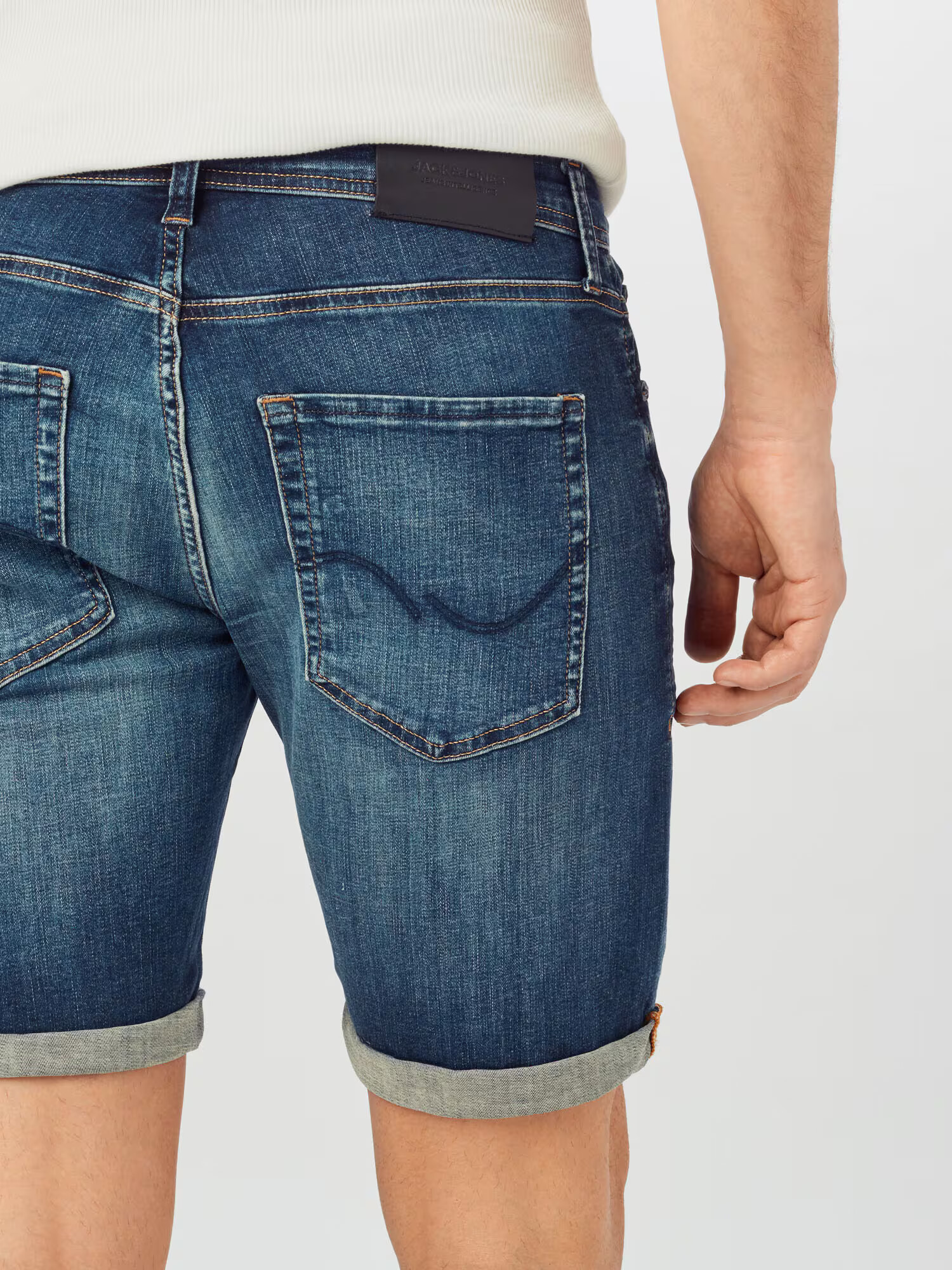 JACK & JONES Jeans albastru denim - Pled.ro