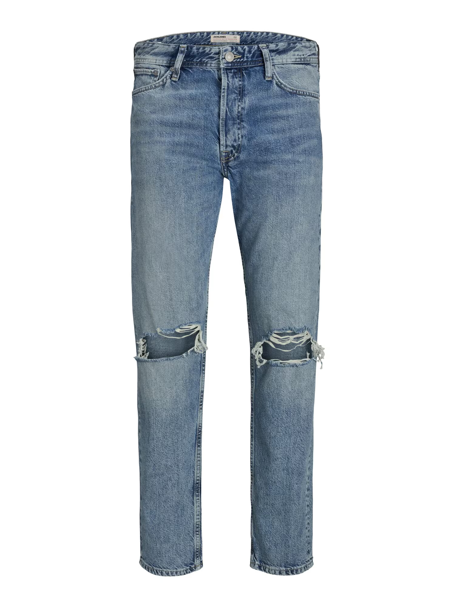 JACK & JONES Jeans 'Chris' albastru denim - Pled.ro