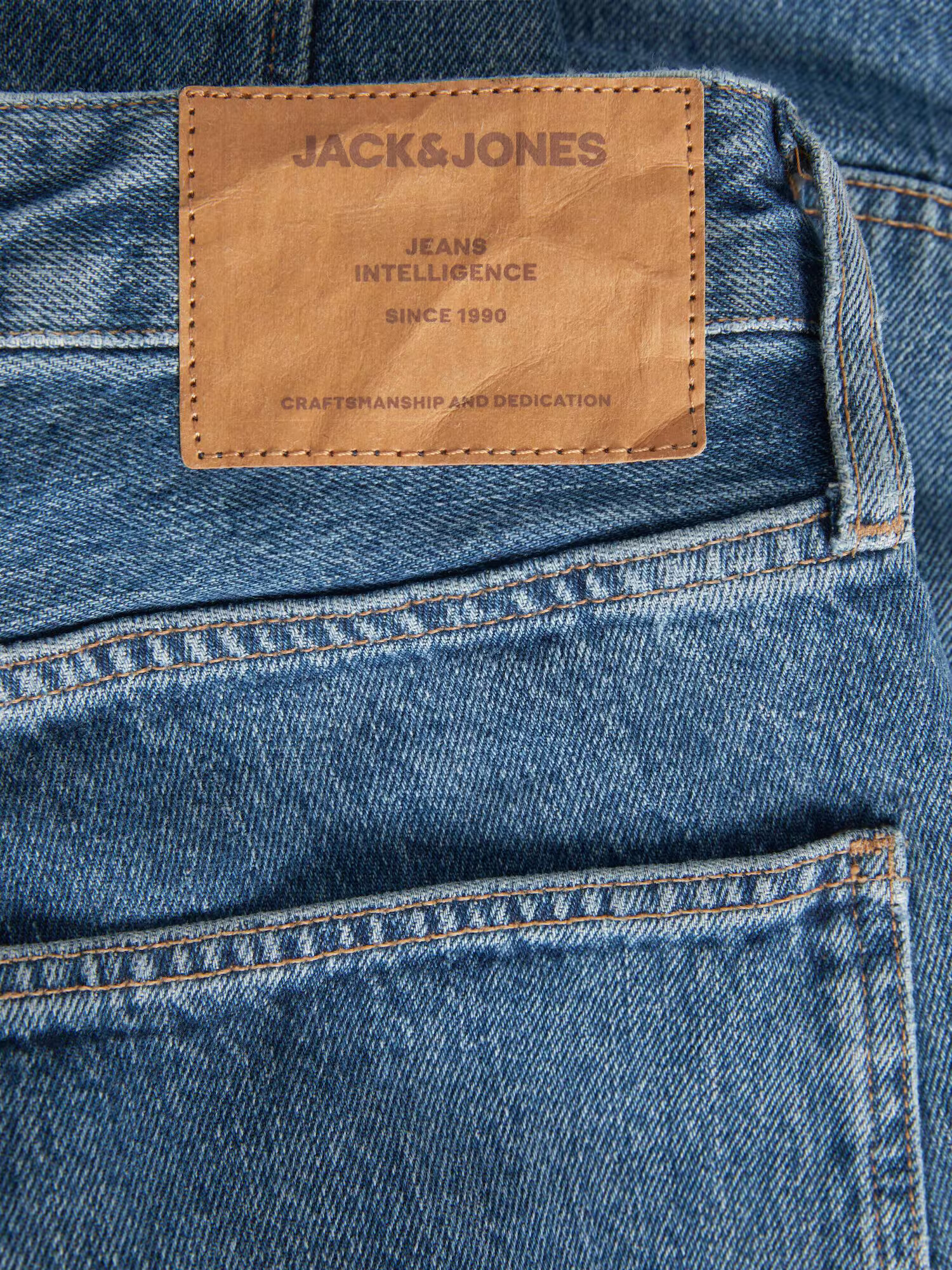 JACK & JONES Jeans 'Chris' albastru denim - Pled.ro