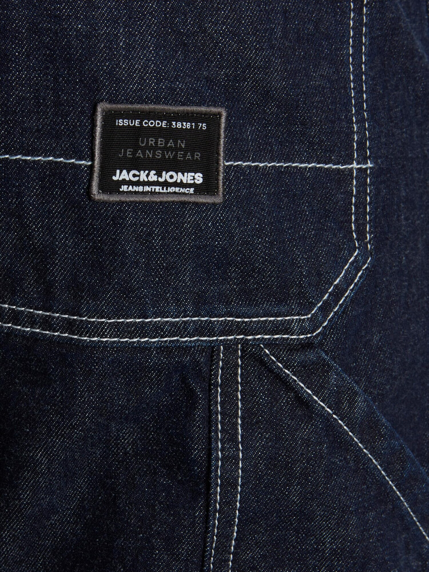 JACK & JONES Jeans 'CHRIS' albastru închis - Pled.ro