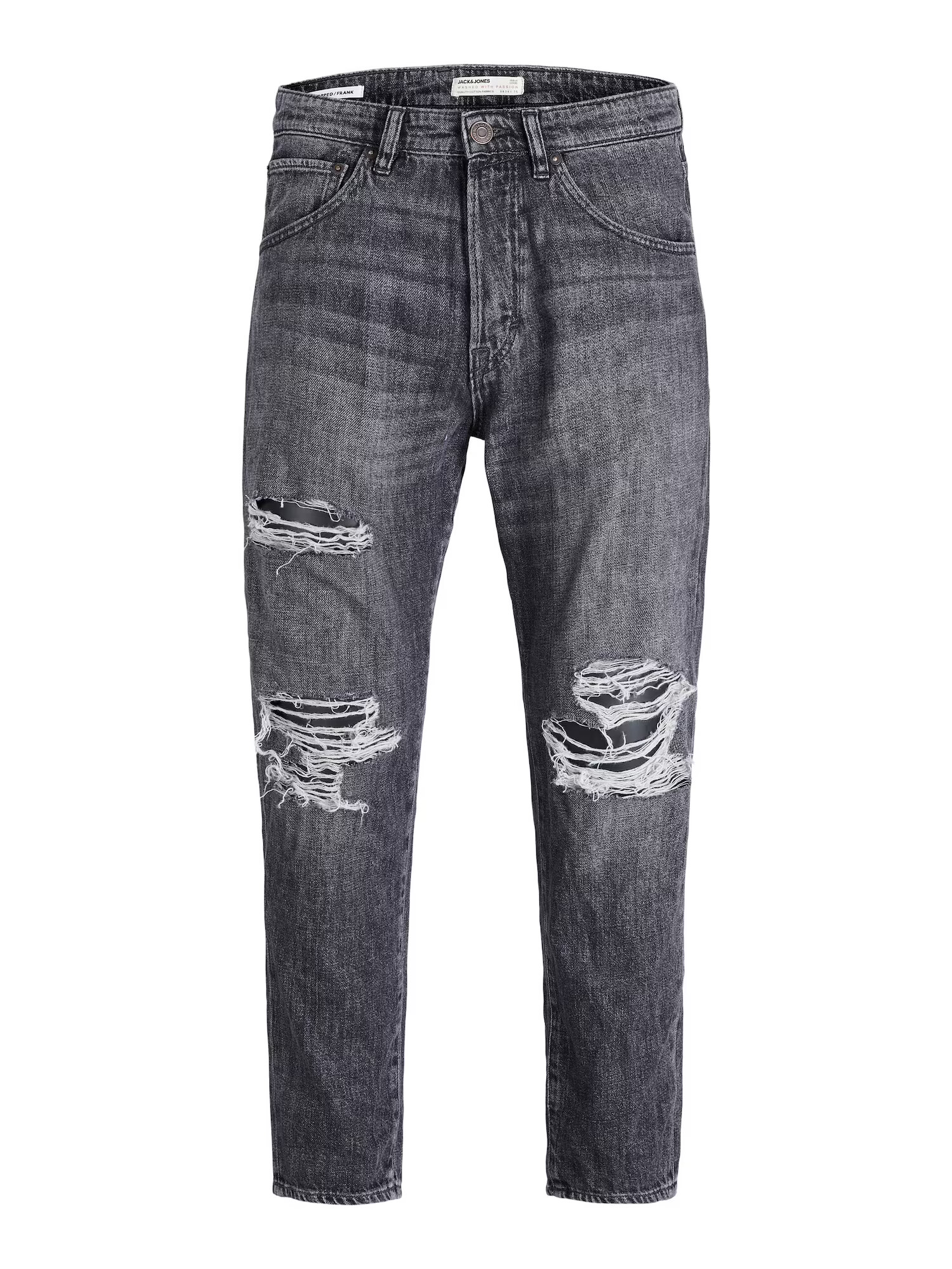 JACK & JONES Jeans 'Chris' negru denim - Pled.ro