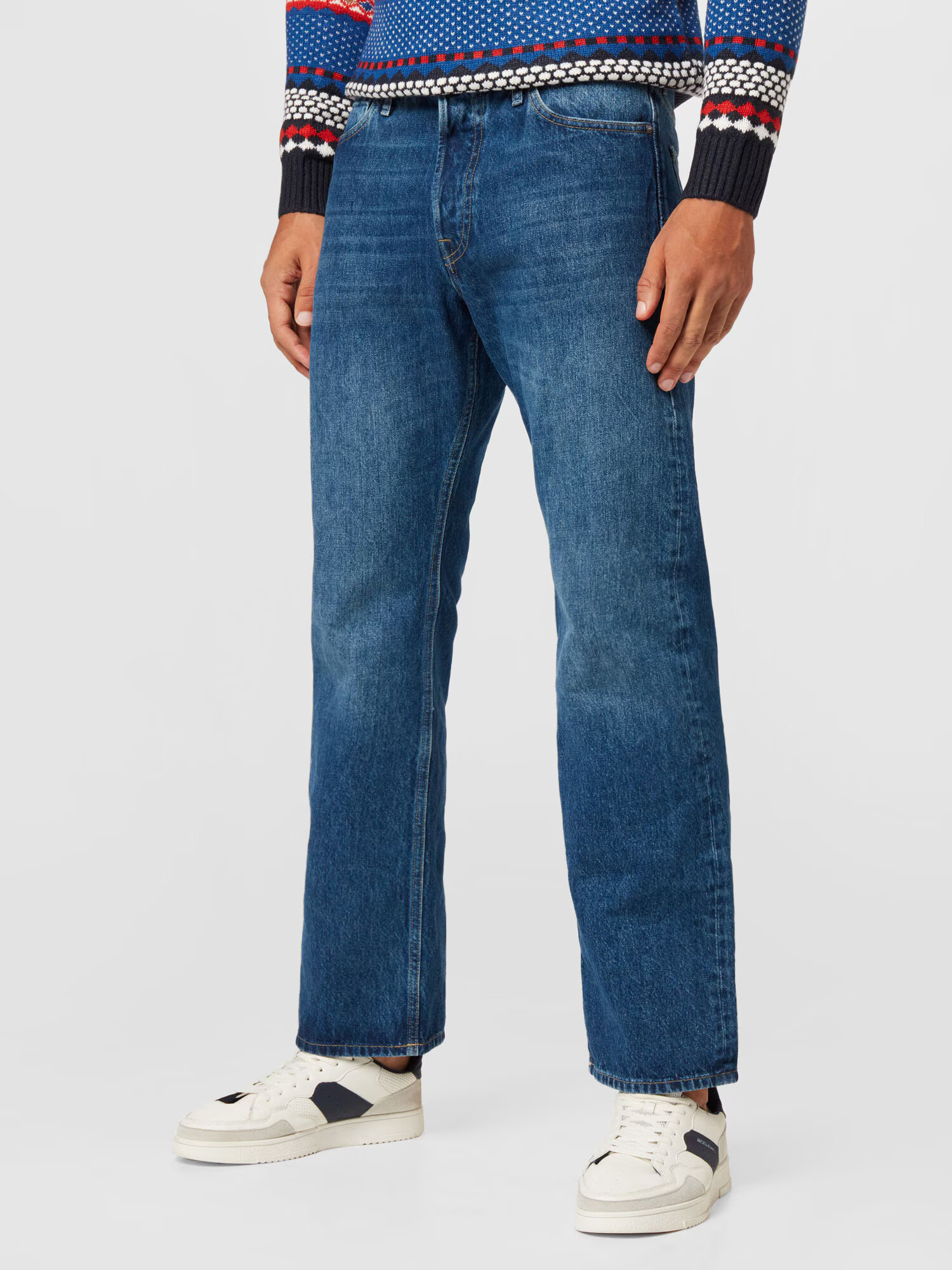 JACK & JONES Jeans 'CLIFF' albastru denim - Pled.ro