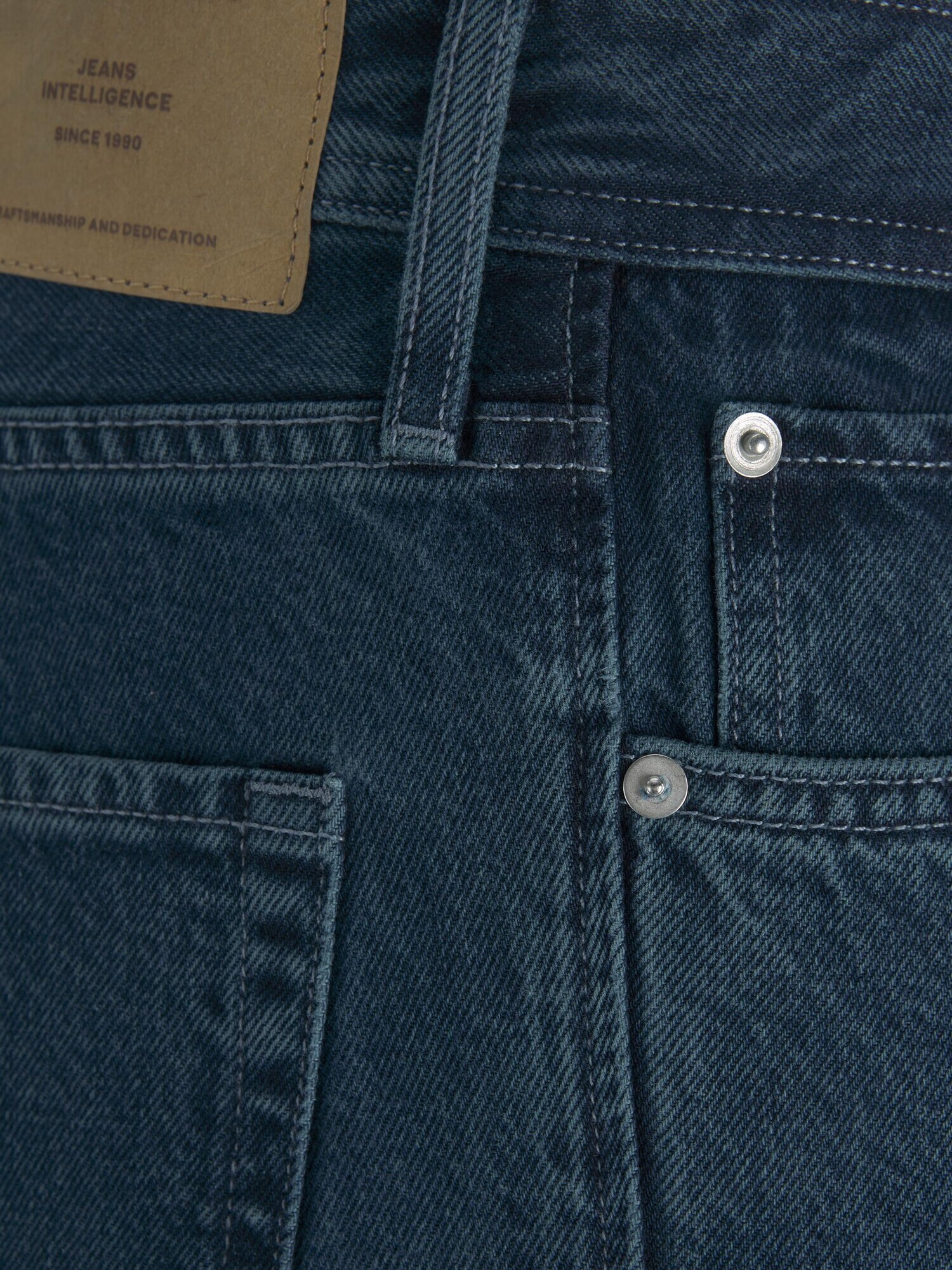 JACK & JONES Jeans 'Eddie' albastru închis - Pled.ro