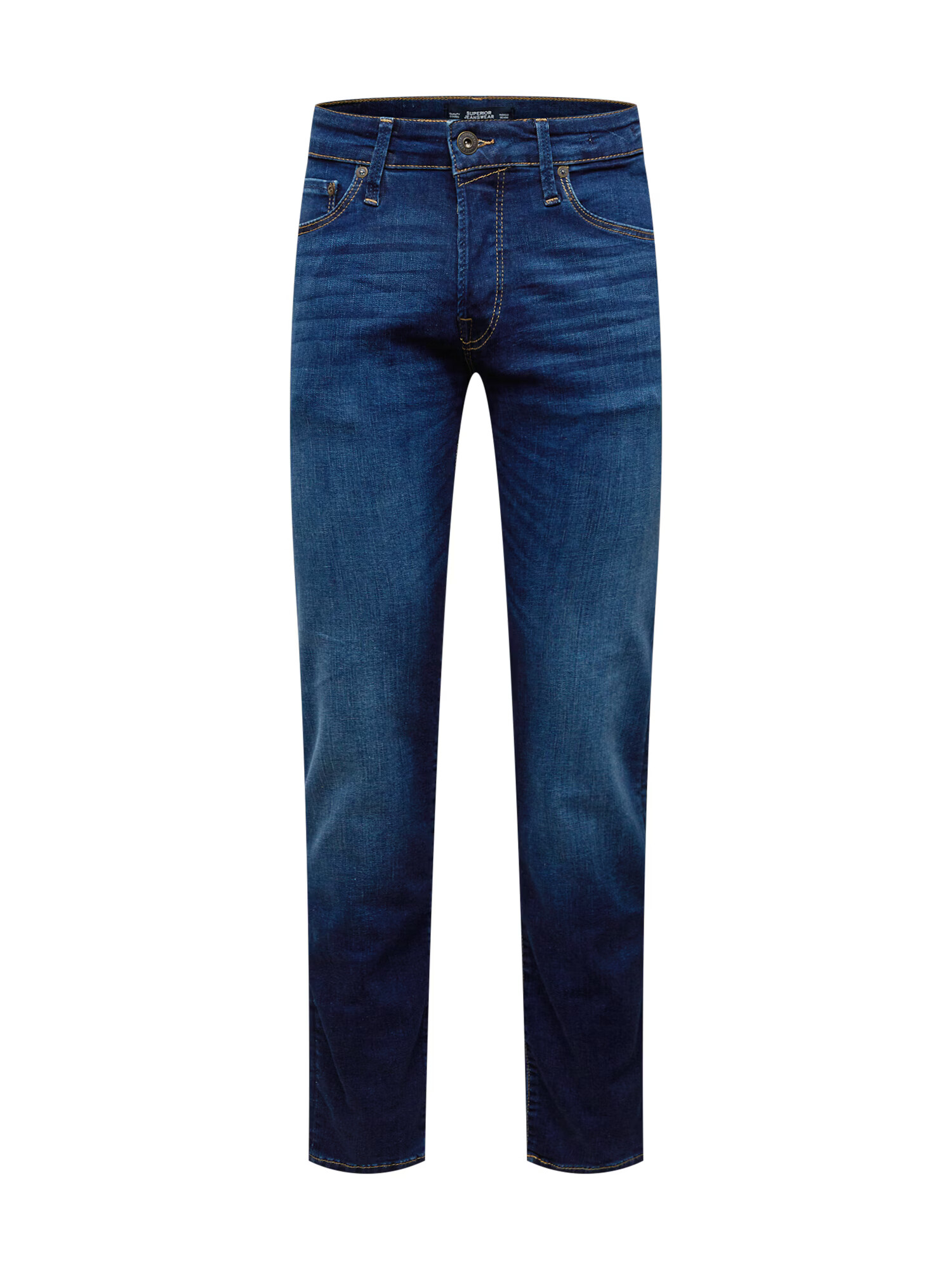 JACK & JONES Jeans 'Glenn' albastru denim - Pled.ro