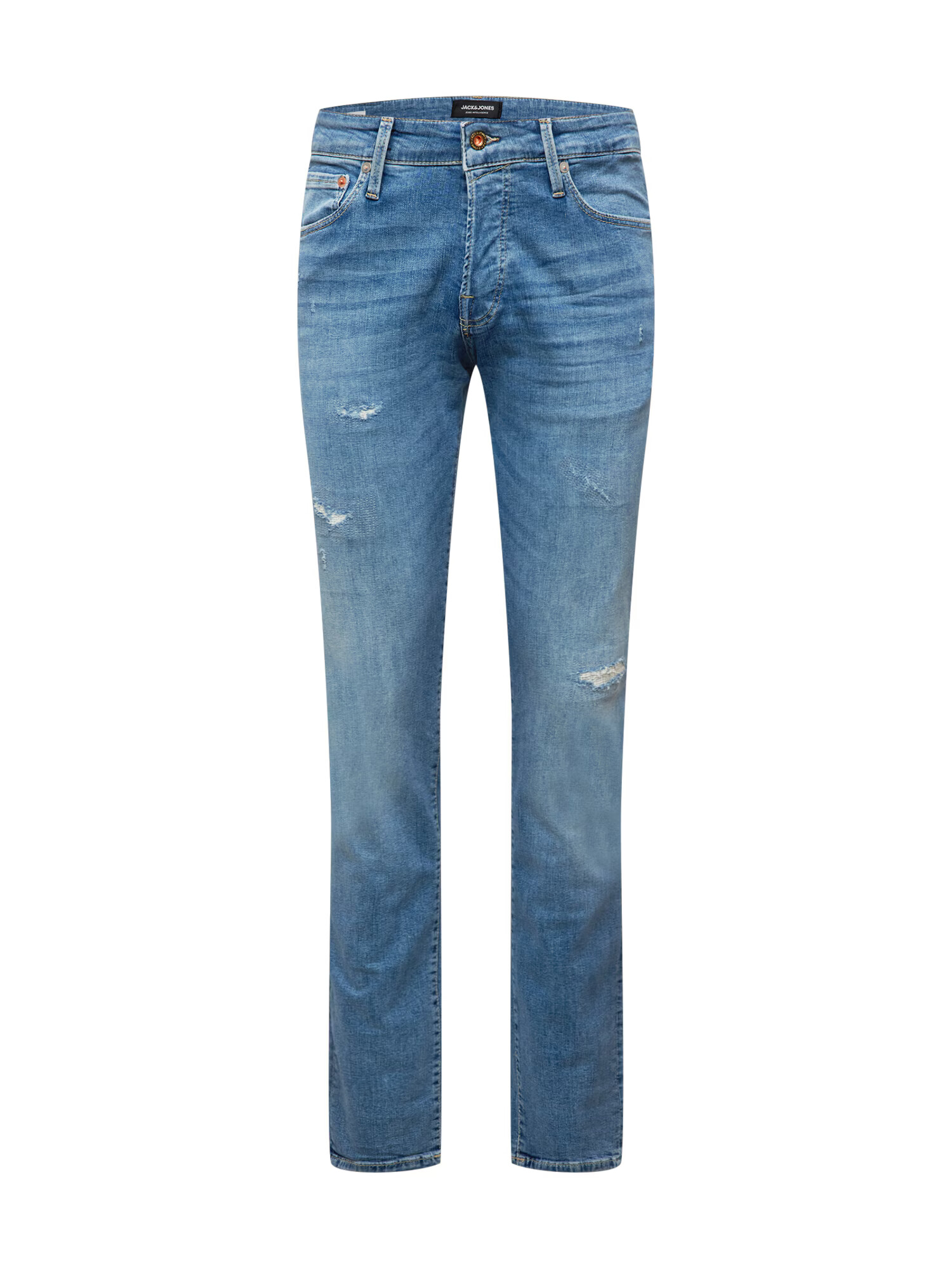 JACK & JONES Jeans 'Glenn' albastru denim - Pled.ro