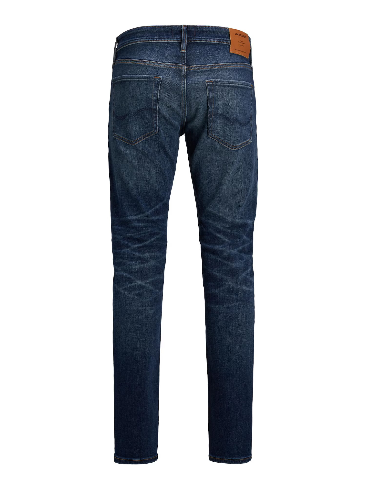 JACK & JONES Jeans 'Glenn' albastru denim - Pled.ro