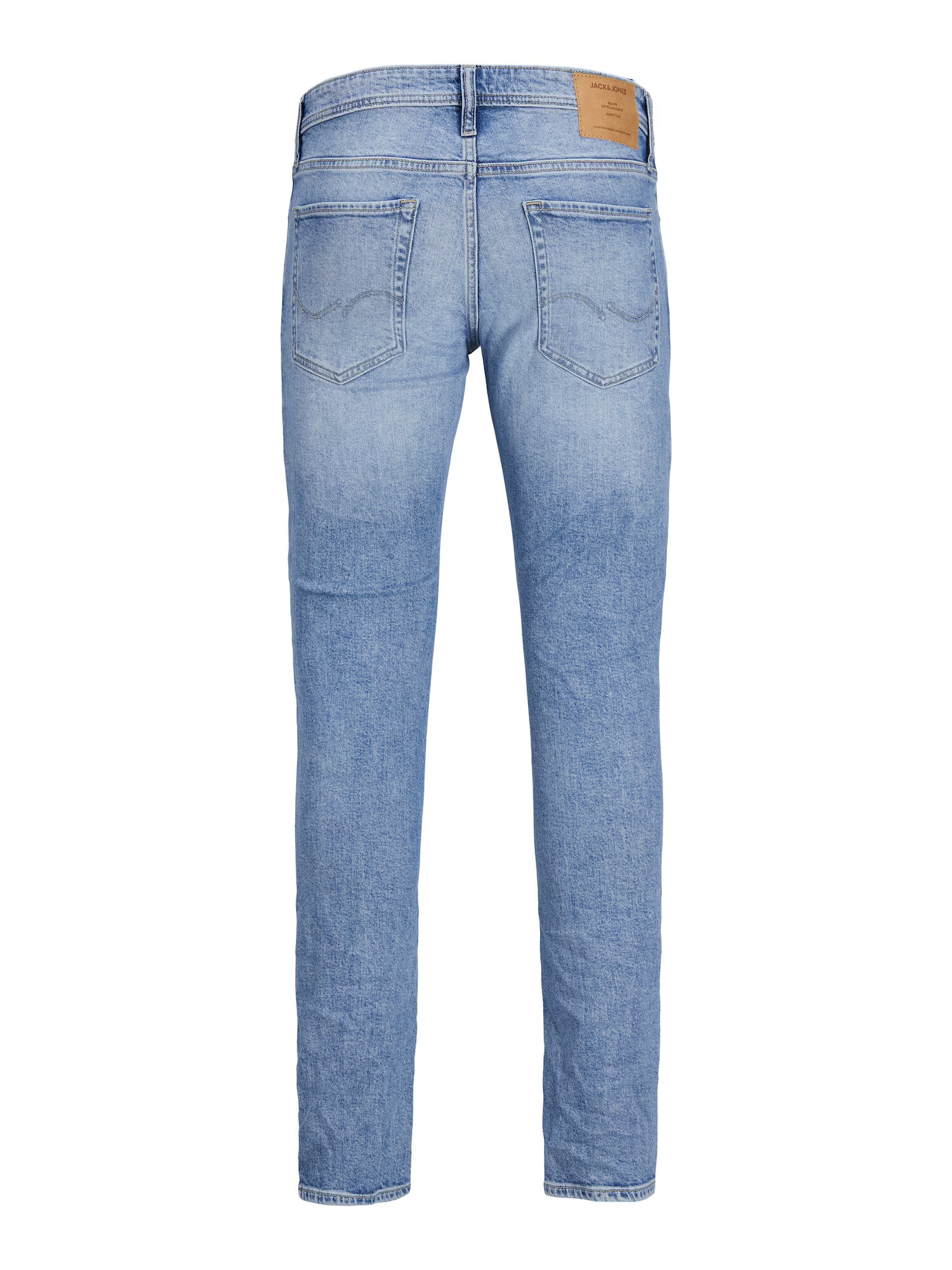 JACK & JONES Jeans 'GLENN' albastru denim - Pled.ro