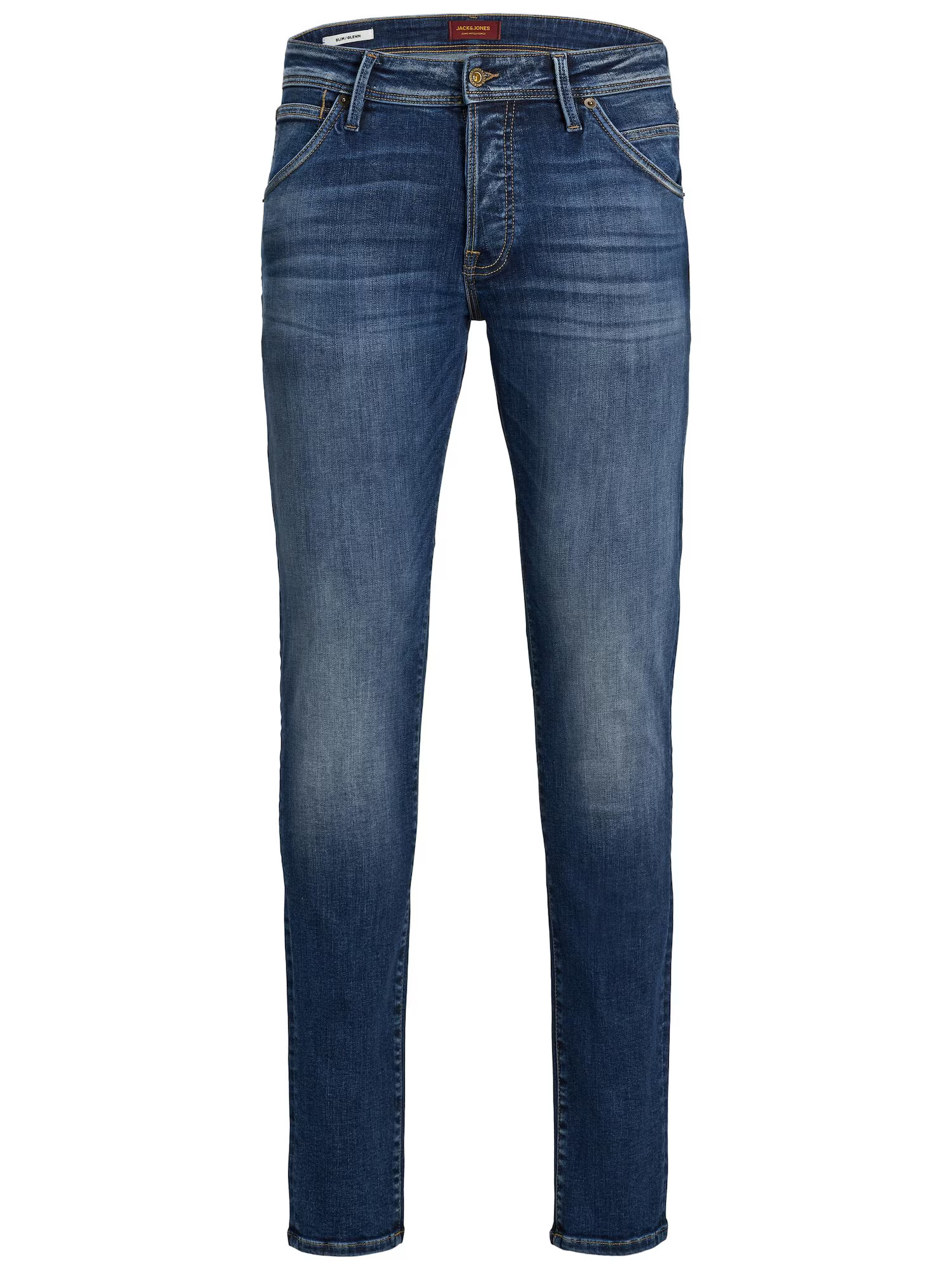 JACK & JONES Jeans 'Glenn' albastru închis - Pled.ro