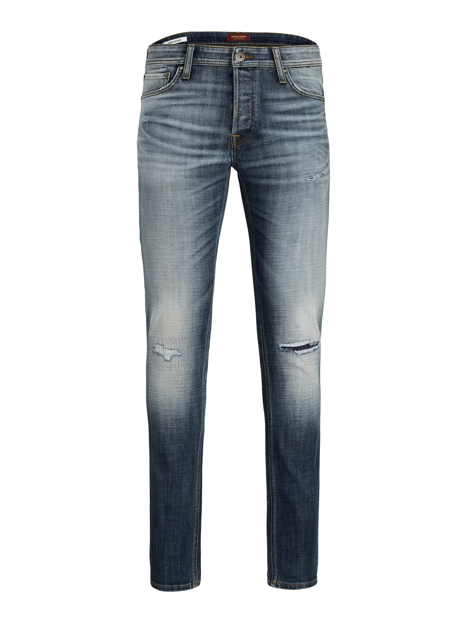 JACK & JONES Jeans 'Glenn' albastru închis - Pled.ro