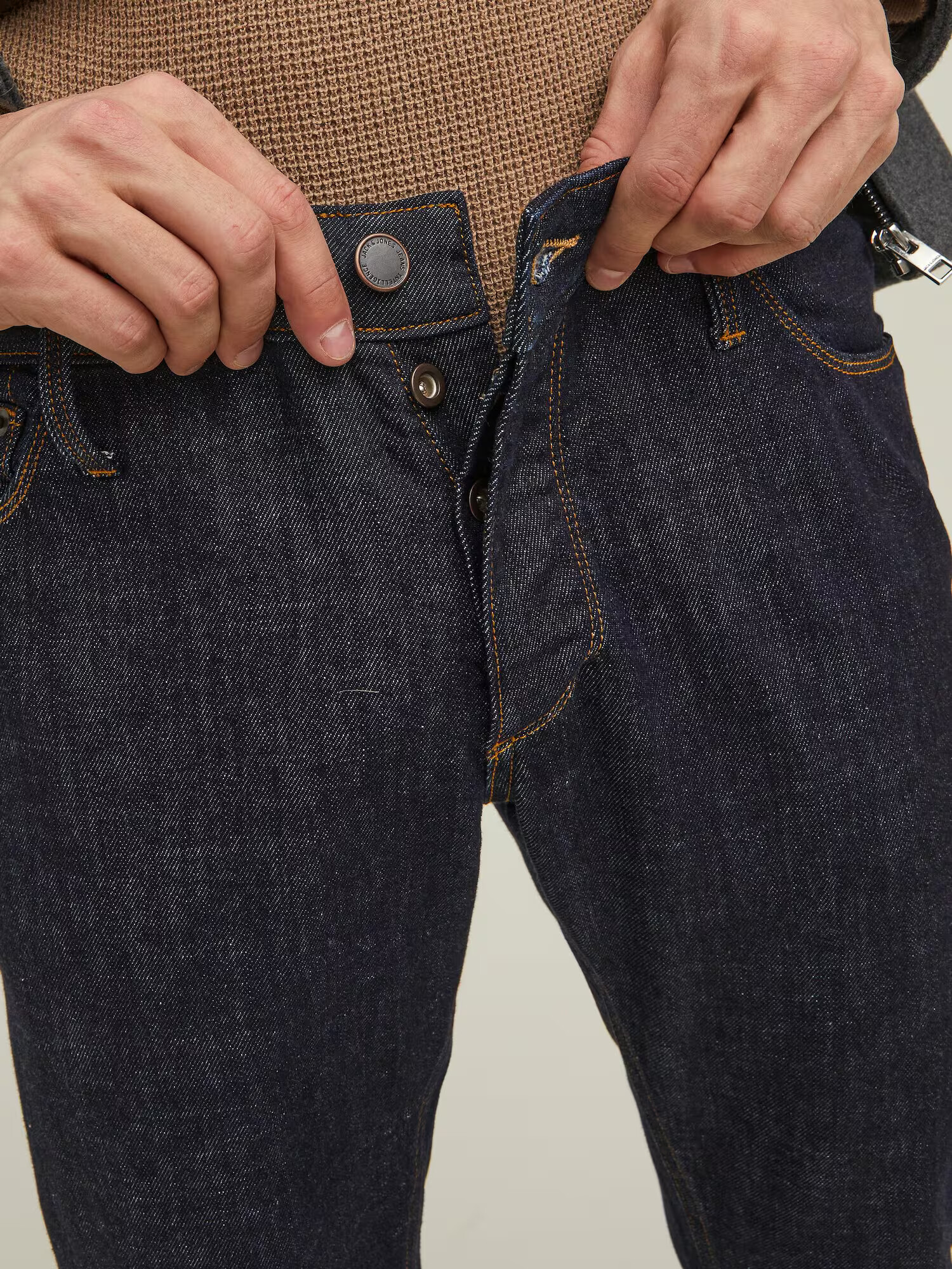 JACK & JONES Jeans 'Glenn Evan' albastru închis - Pled.ro