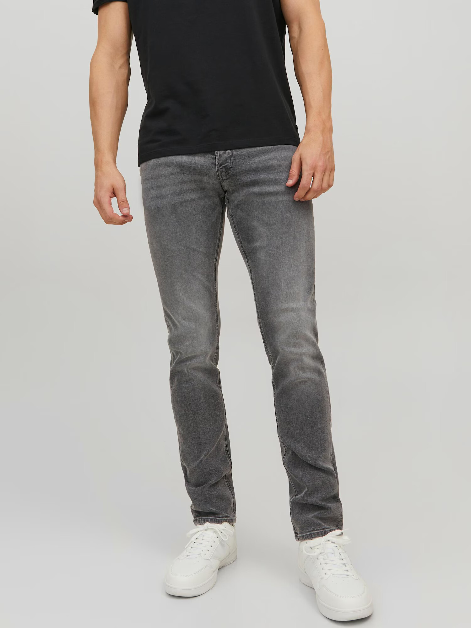 JACK & JONES Jeans 'GLENN' gri denim - Pled.ro