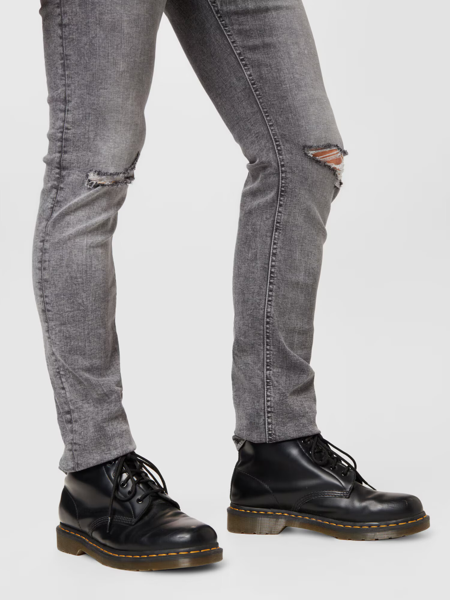 JACK & JONES Jeans 'GLENN' gri denim - Pled.ro