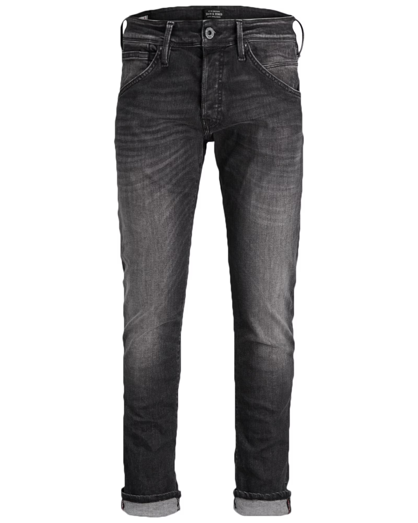 JACK & JONES Jeans 'Glenn' negru denim - Pled.ro