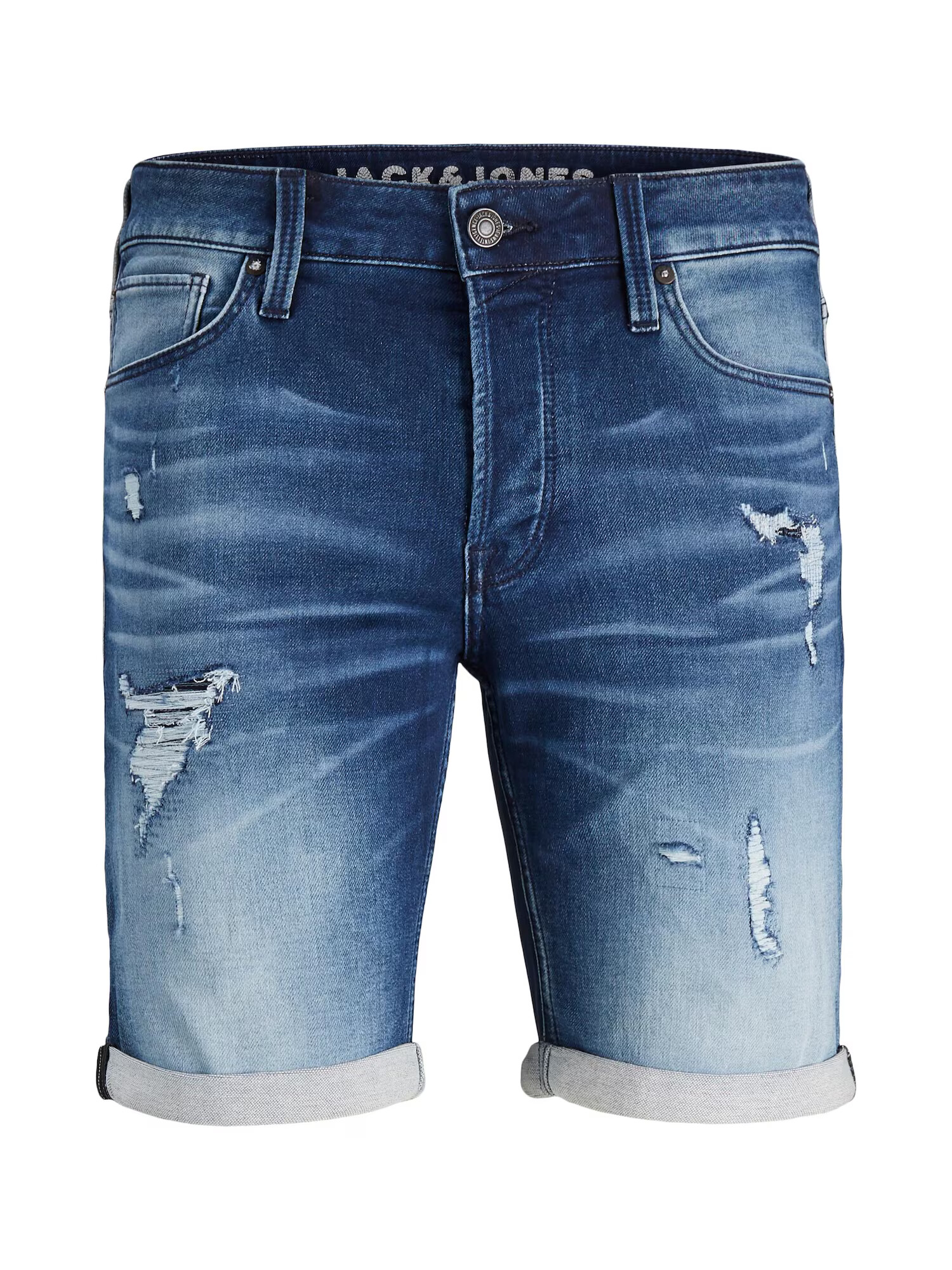 JACK & JONES Jeans 'Irick' albastru - Pled.ro