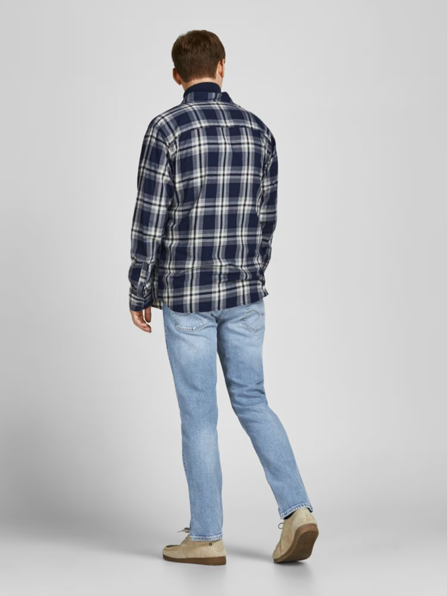 JACK & JONES Jeans 'JJClark' albastru denim - Pled.ro