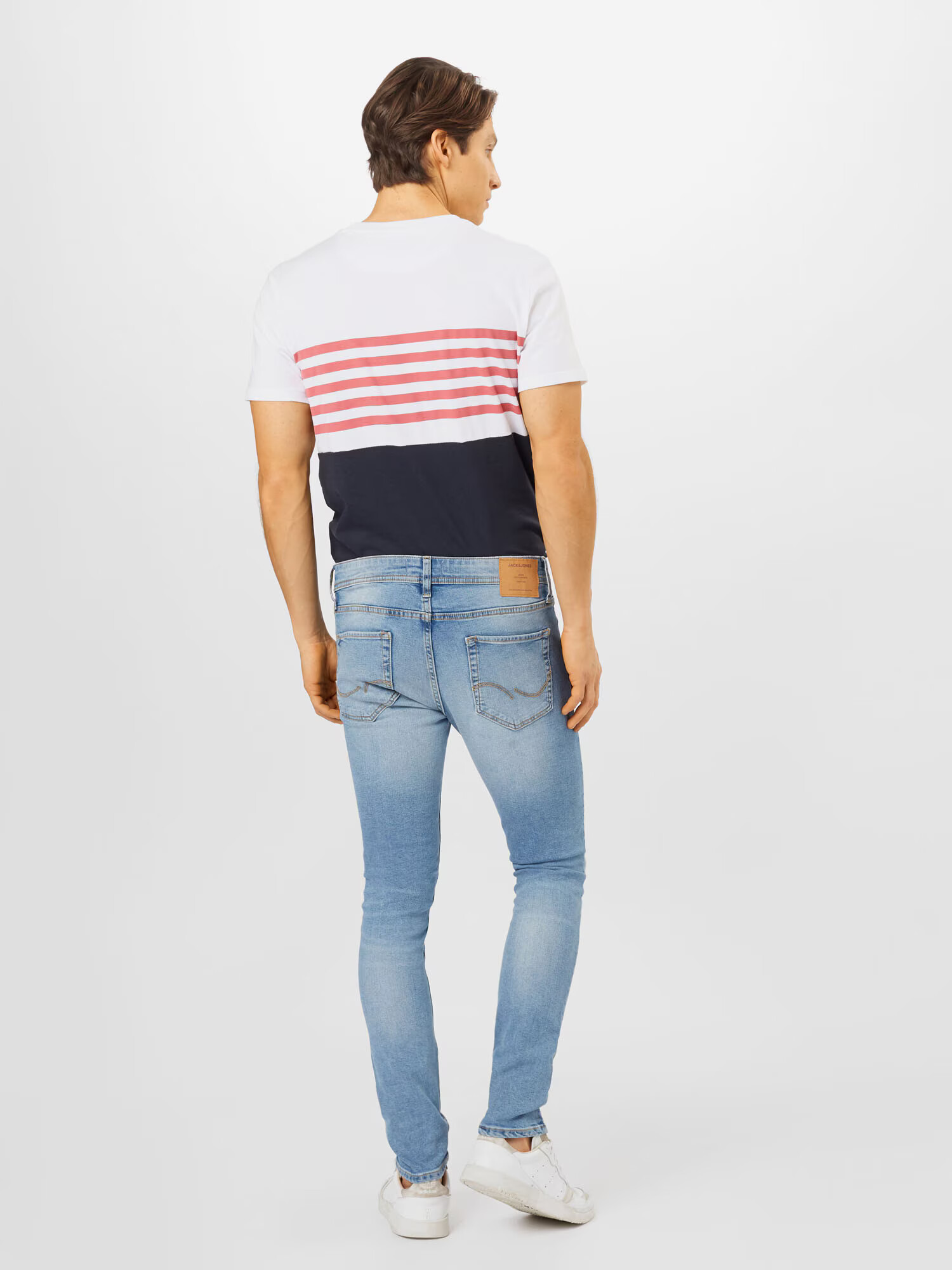 JACK & JONES Jeans 'Liam' albastru deschis - Pled.ro