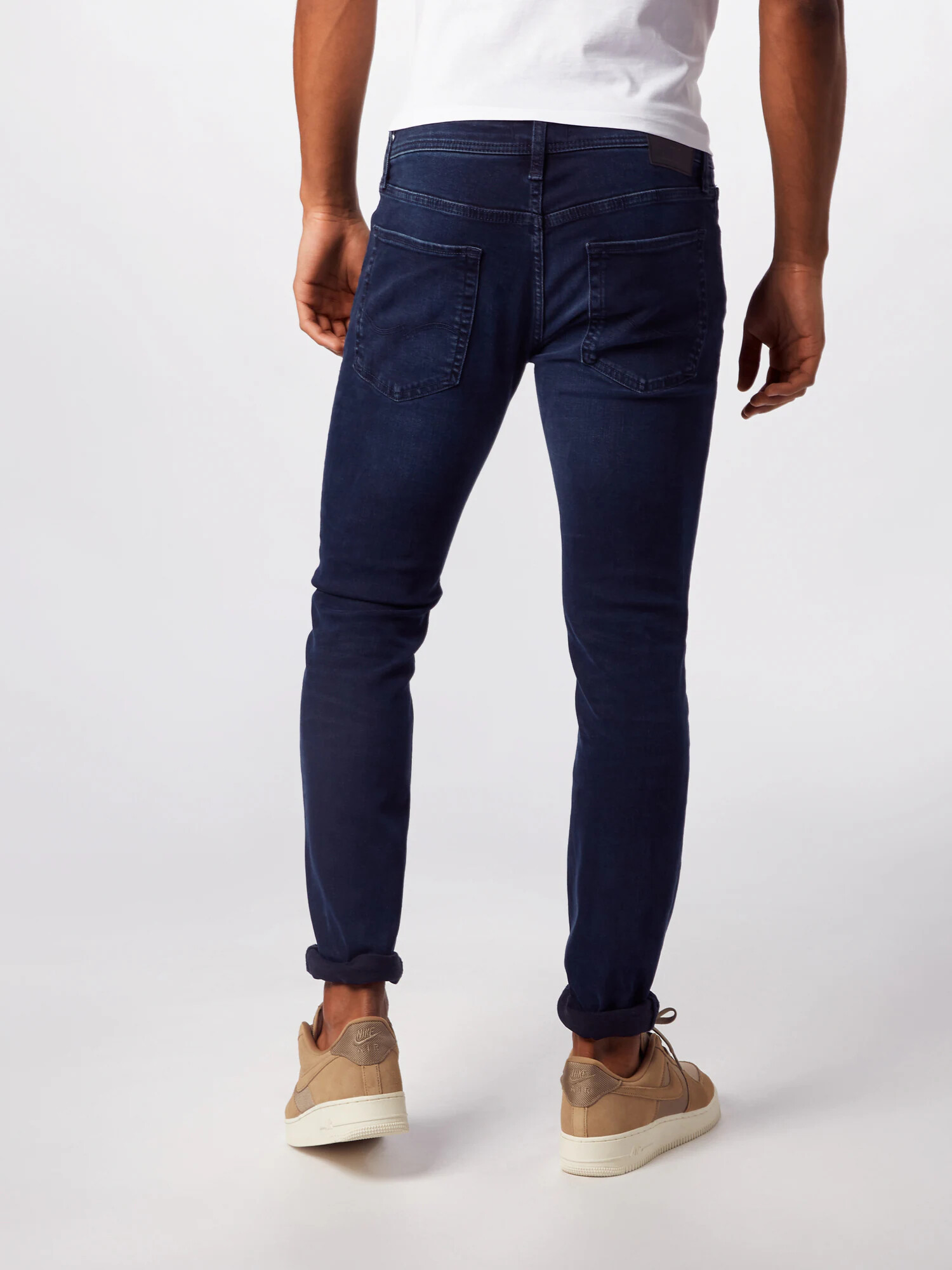 JACK & JONES Jeans 'Liam' albastru închis - Pled.ro