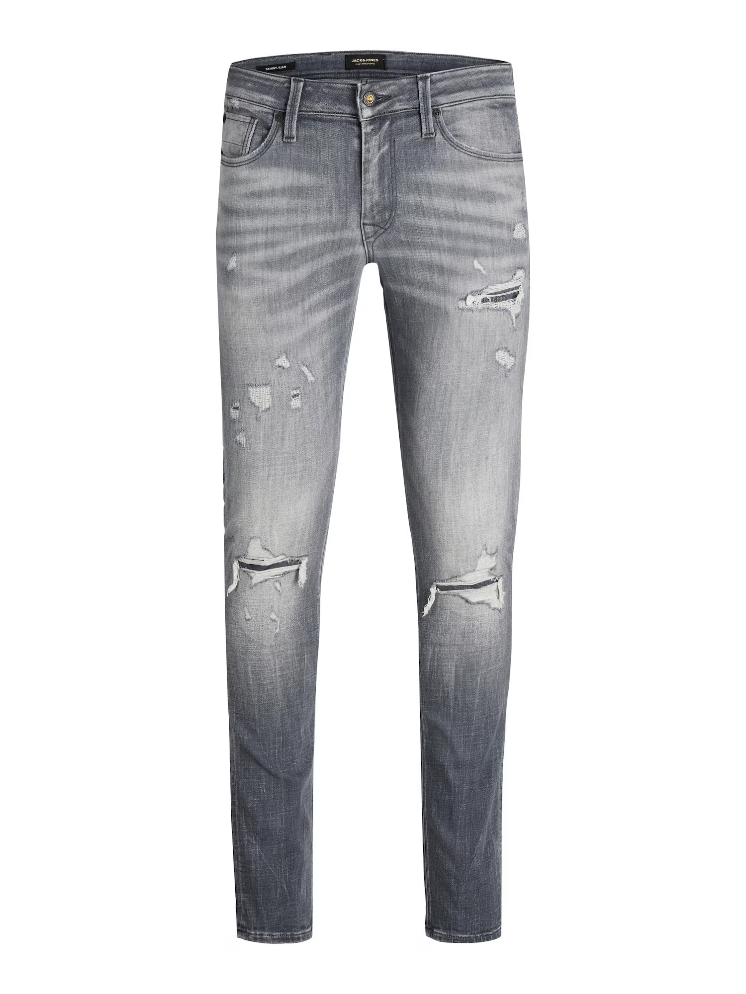 JACK & JONES Jeans 'Liam' gri denim - Pled.ro