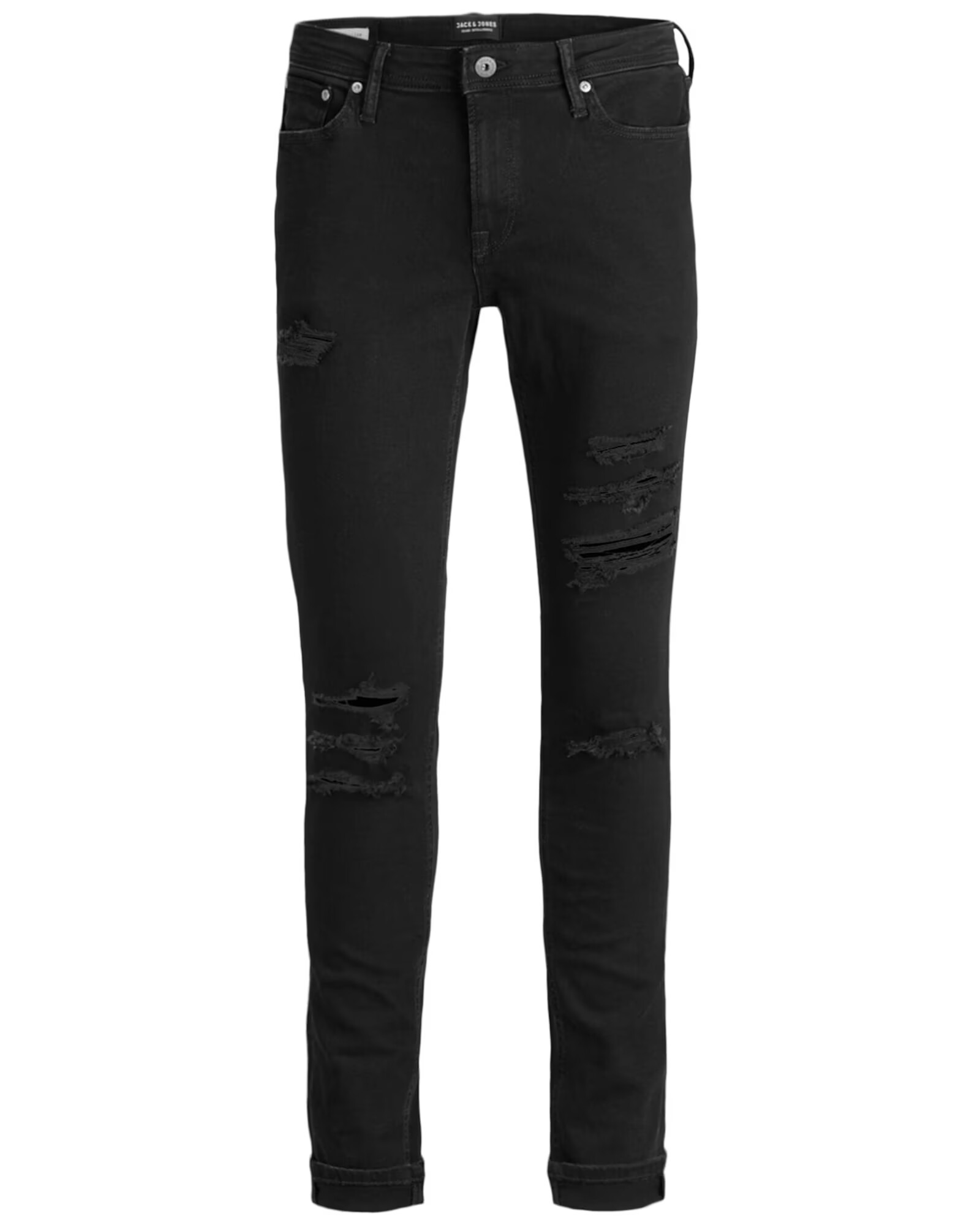 JACK & JONES Jeans 'Liam' negru denim - Pled.ro