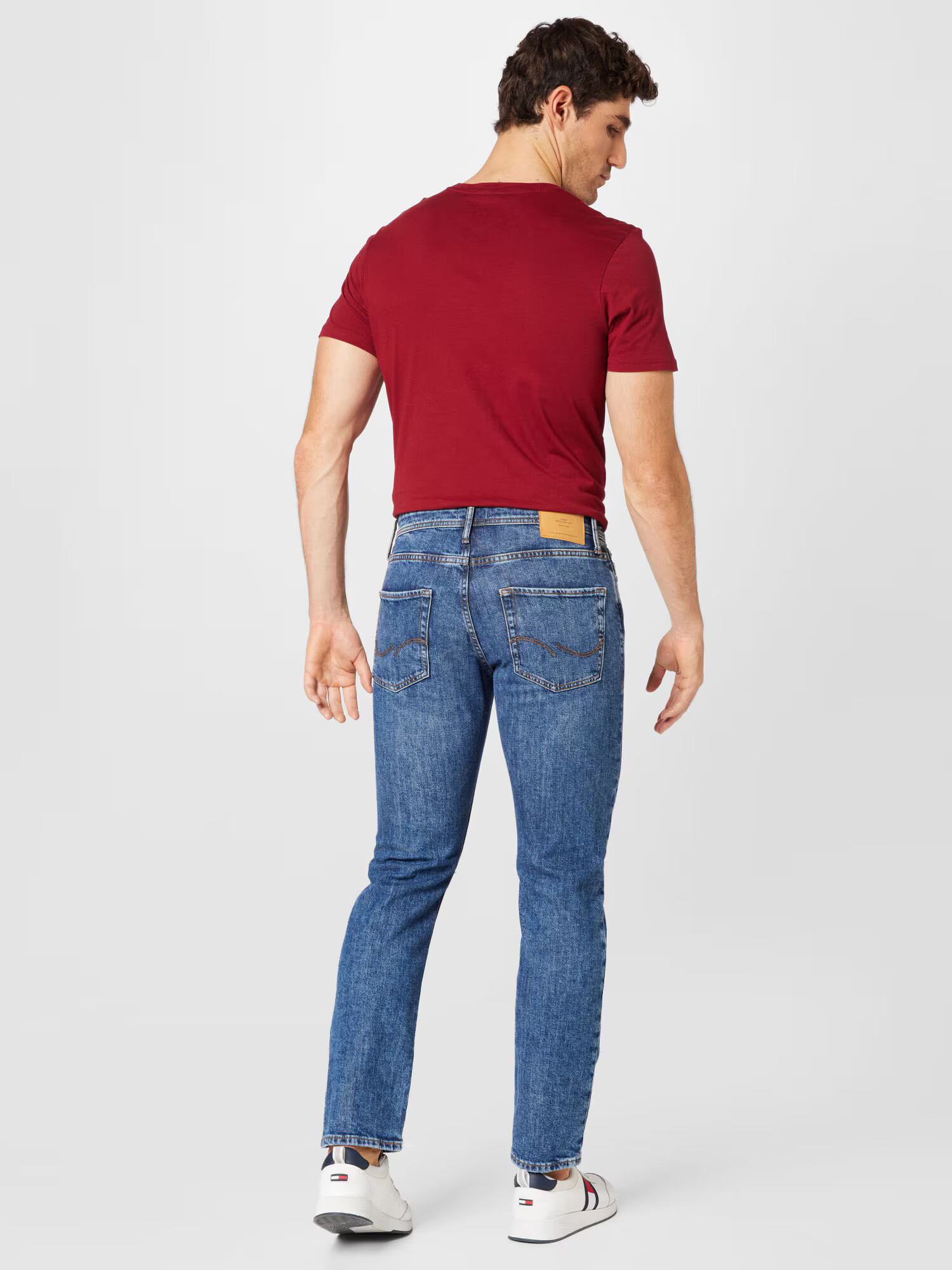 JACK & JONES Jeans 'MIKE' albastru denim - Pled.ro