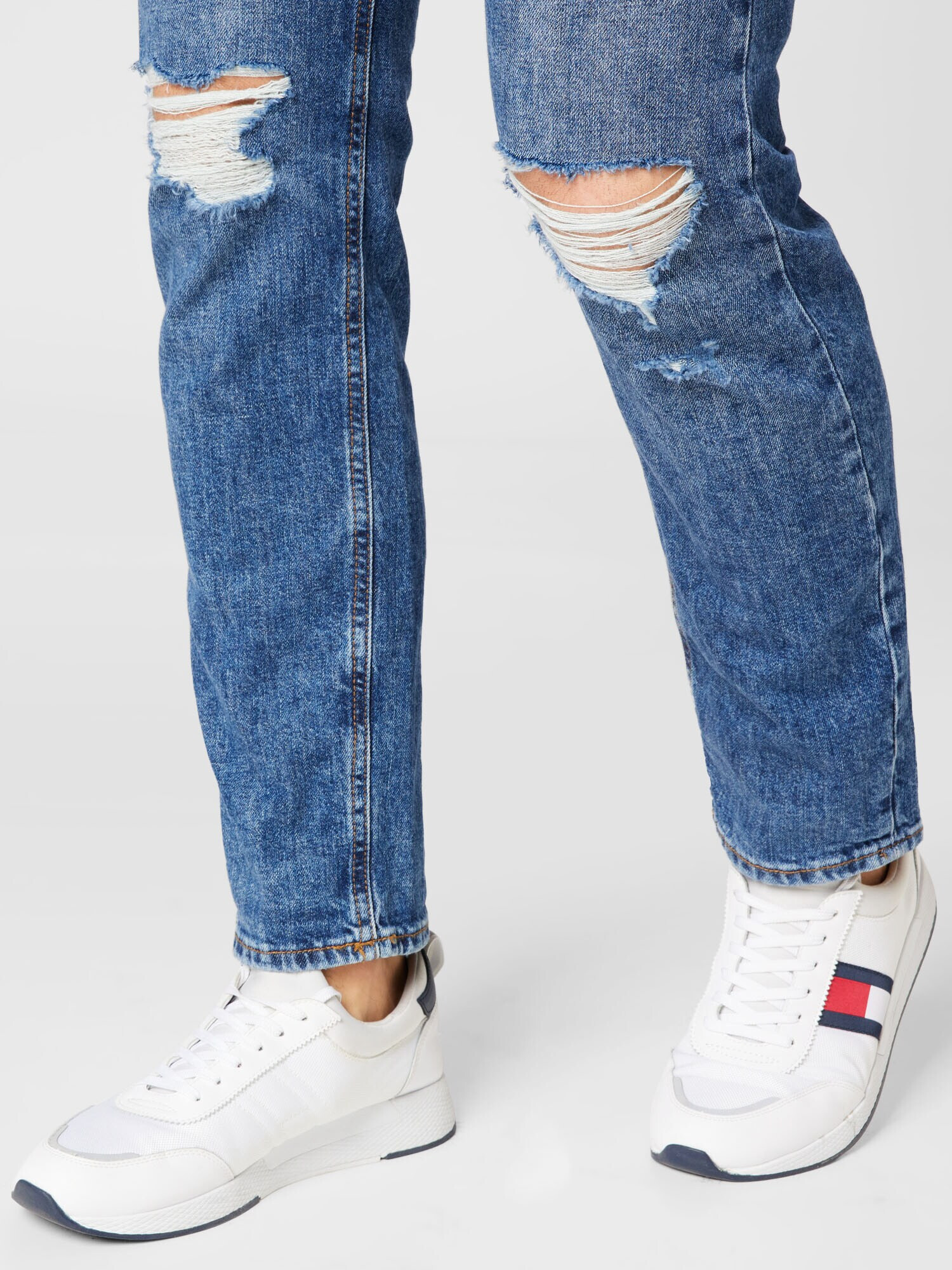 JACK & JONES Jeans 'MIKE' albastru denim - Pled.ro